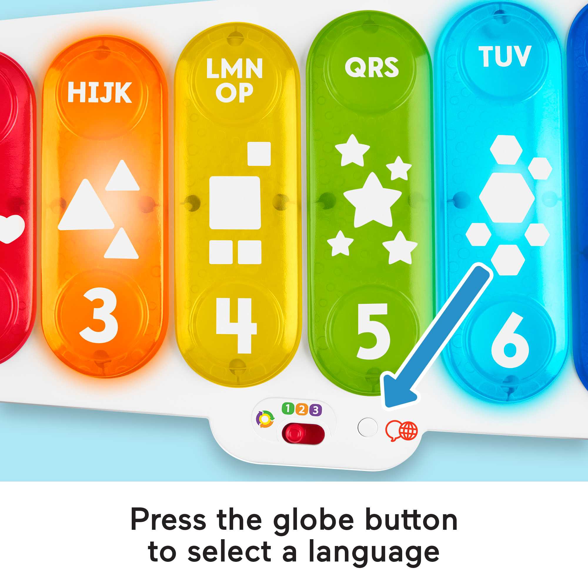 Fisher-Price Giant Light-Up Xylophone - English & French Version