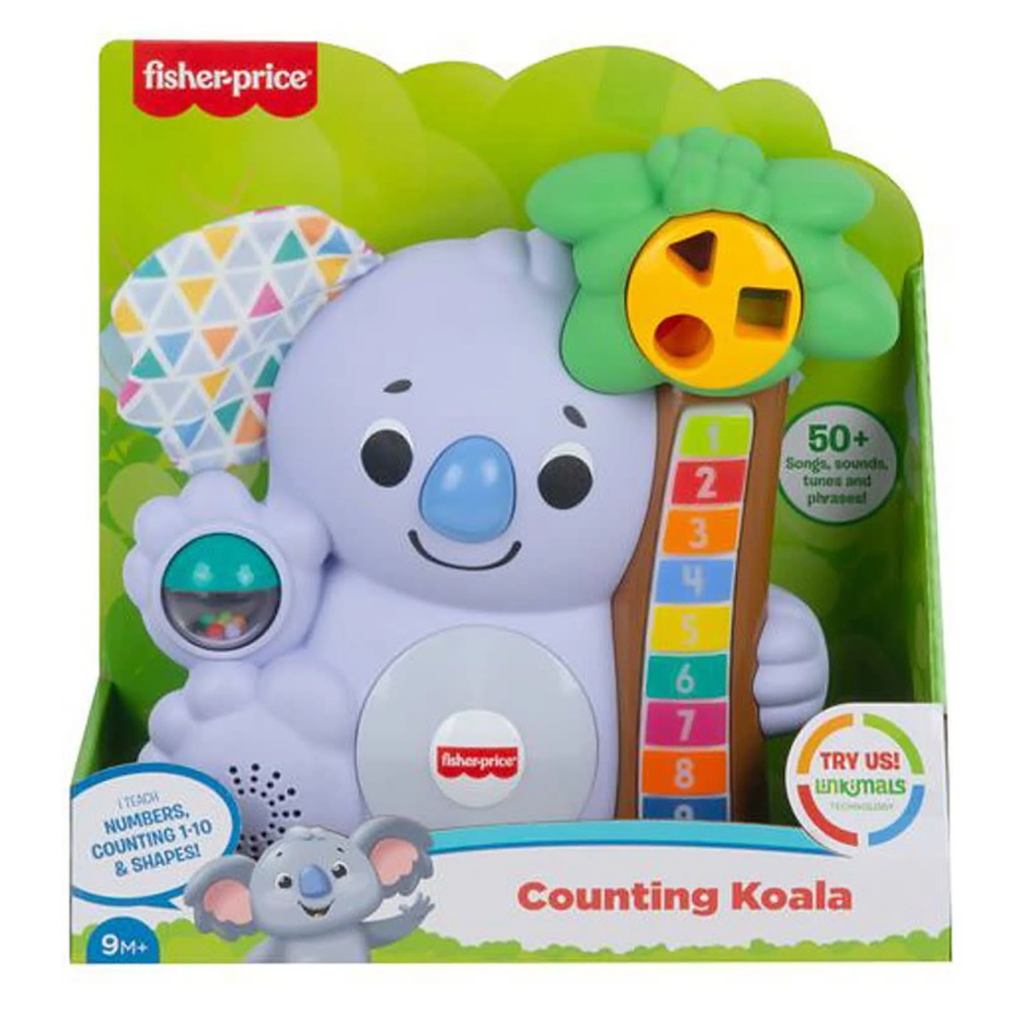Fisher-Price Linkimals Counting Koala Musical Infant Toy