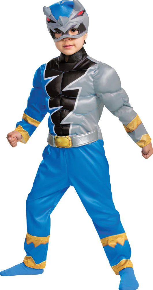 Blue Ranger Dino Fury Child Costume