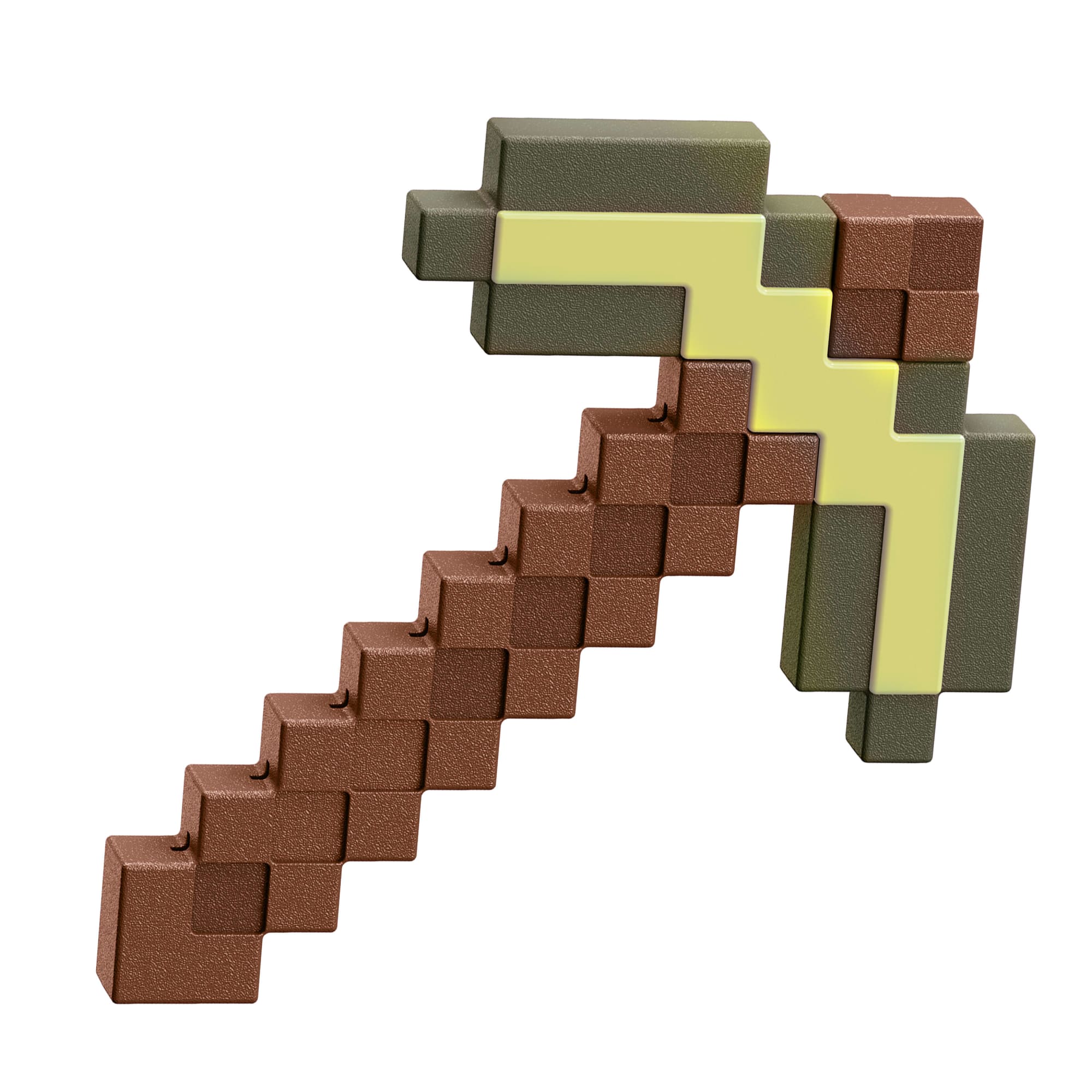 Minecraft Role-Play Toy Accessory Collection, Pixelated Design