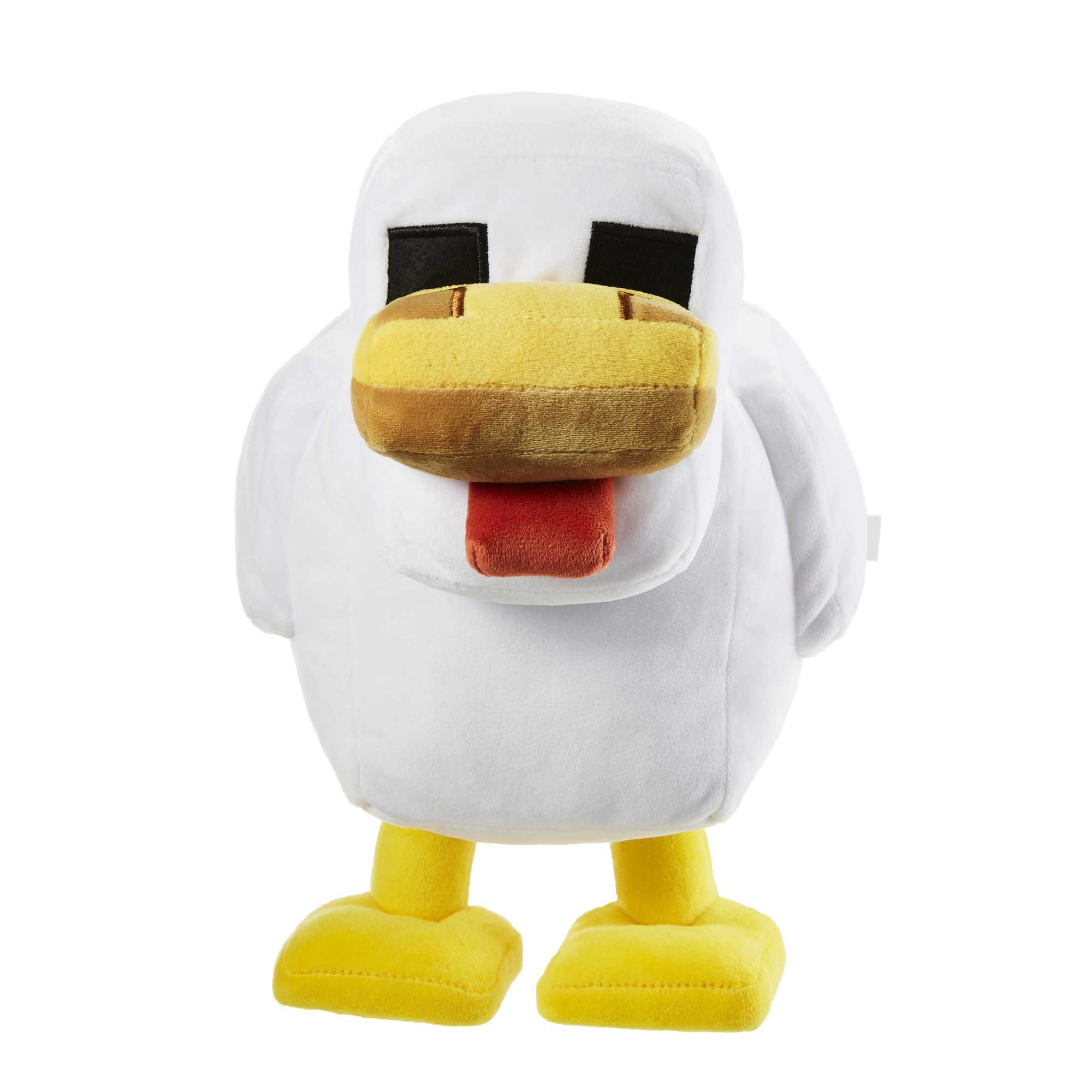 Minecraft Plush Chicken With Sound, 10.5-Inch Stuffed Animal Inspired By Video Game
