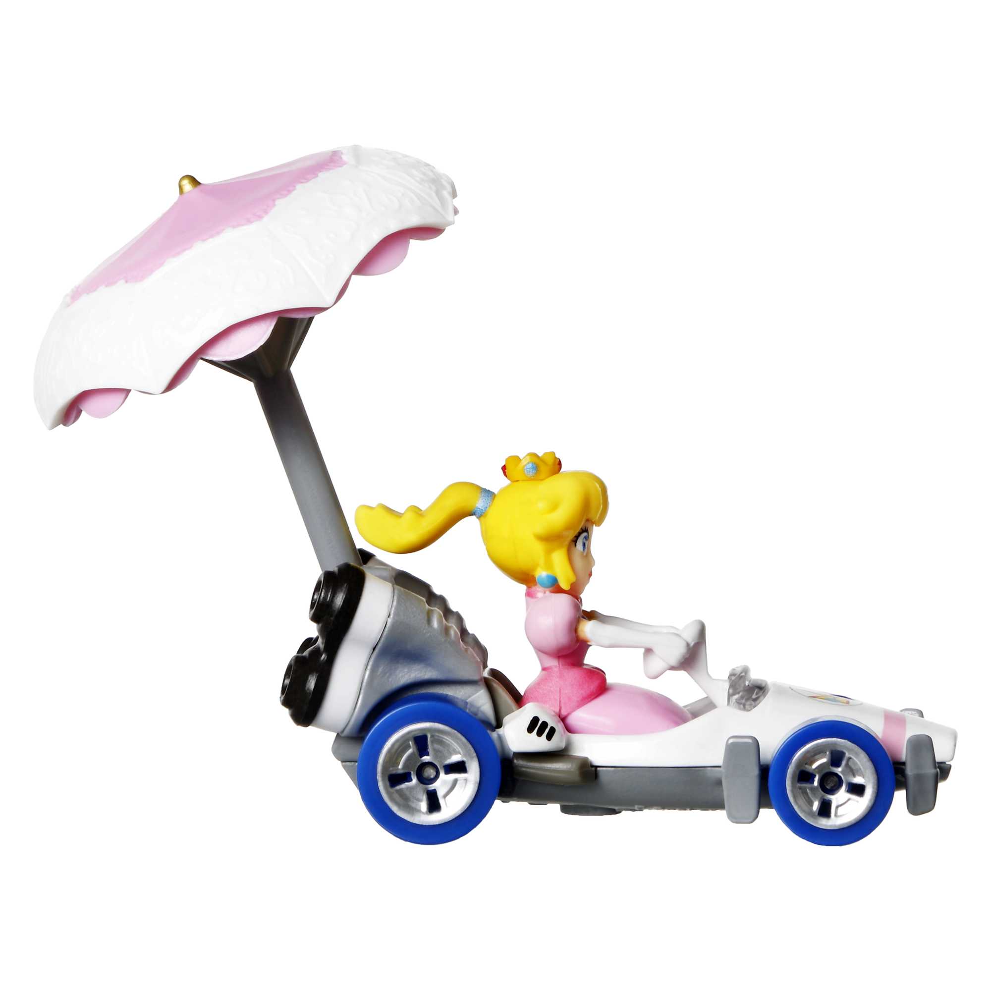 Hot Wheels?Mario Kart Princess Peach B-Dasher And Peach Parasol