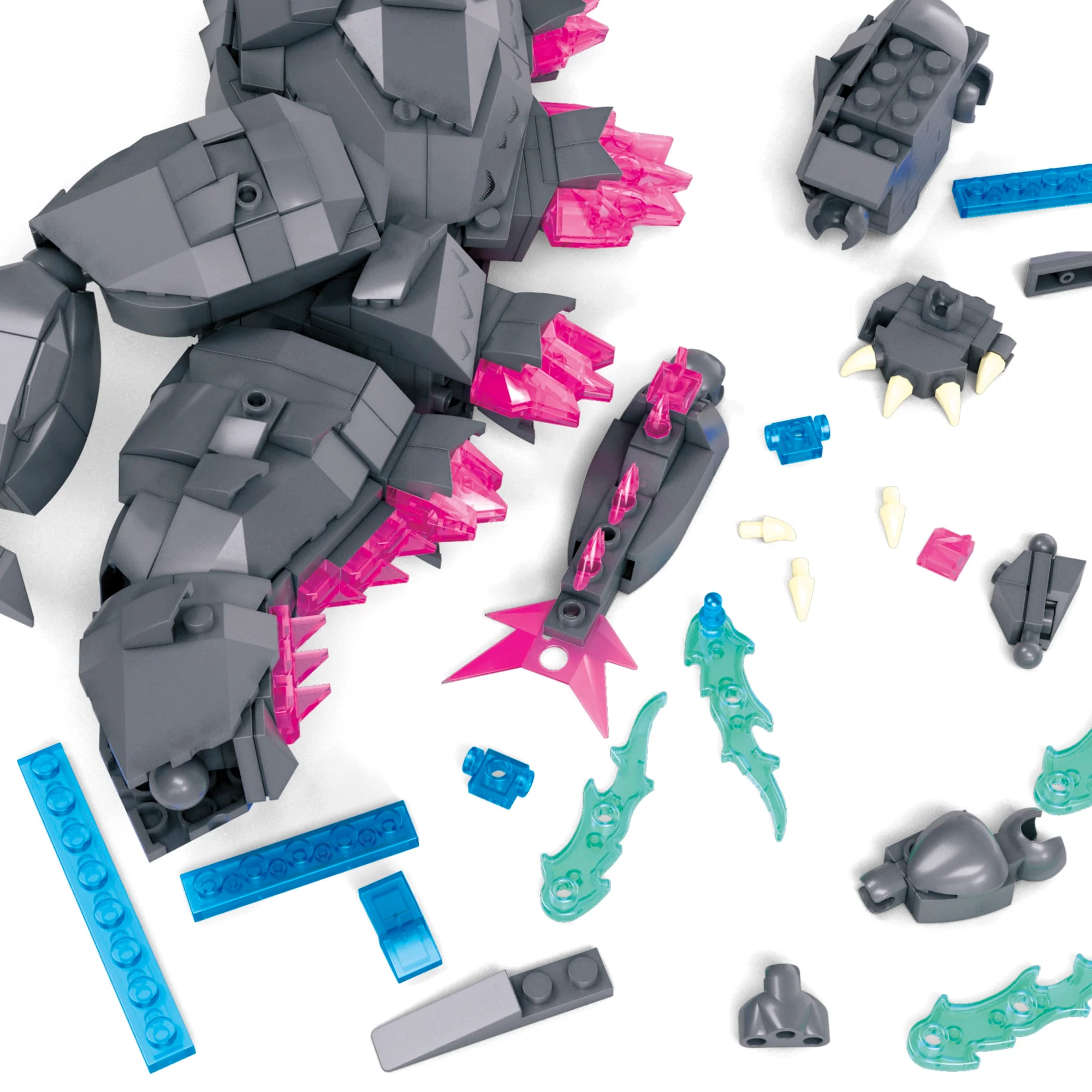 MEGA Godzilla X Kong: The New Empire Building Toy Kit (543 Pieces) For Collectors