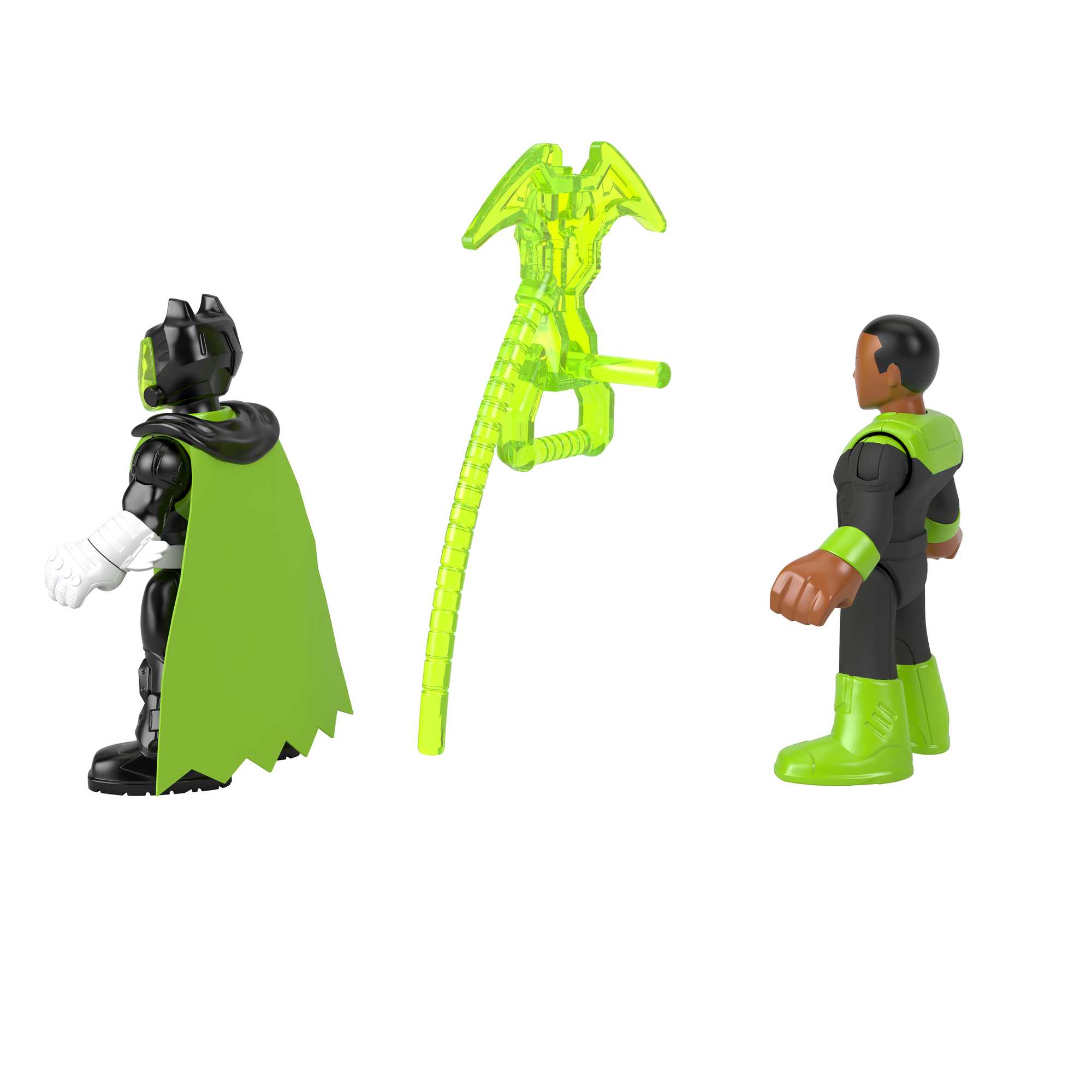 Imaginext DC Super Friends Batman And Green Lantern Figure Set, 3 Pieces, Preschool Toys