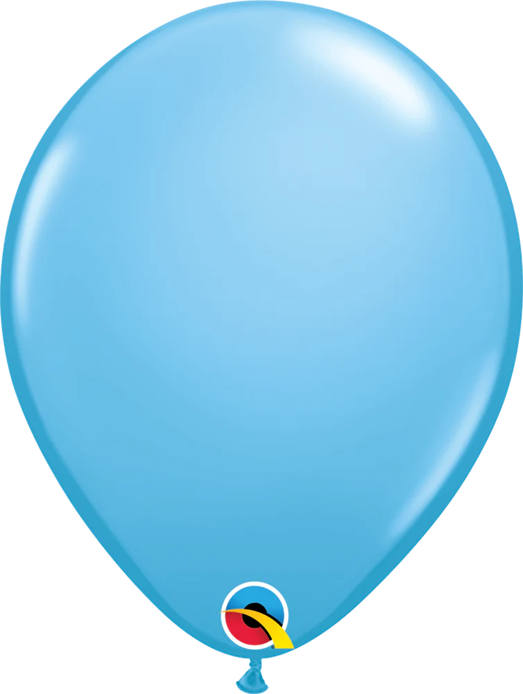 11 inch Qualatex Pale Blue Latex Balloons 100ct