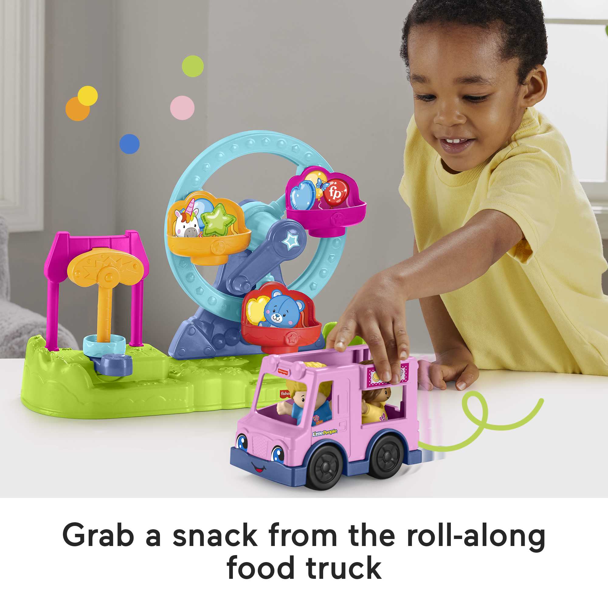 Fisher-Price Little People Carnival Playset With Ferris Wheel & Figures For Toddlers