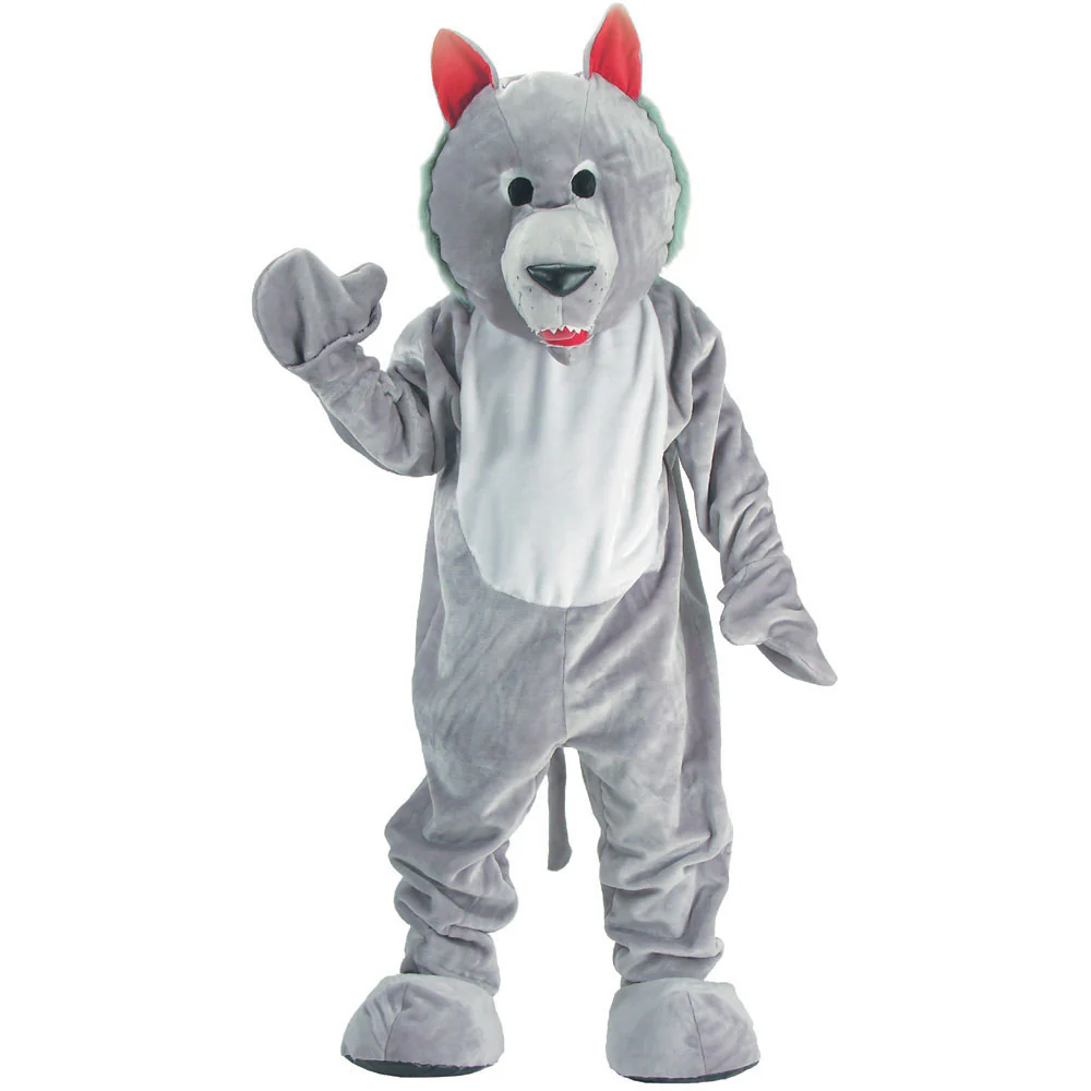 Hungry Wolf Mascot Costume Set