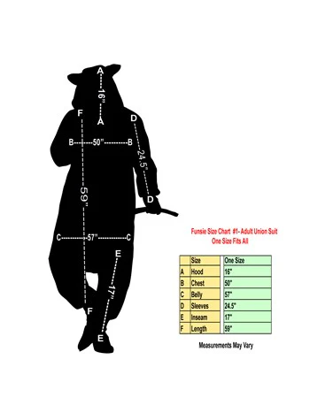 Adult Honey Bear Union Suit