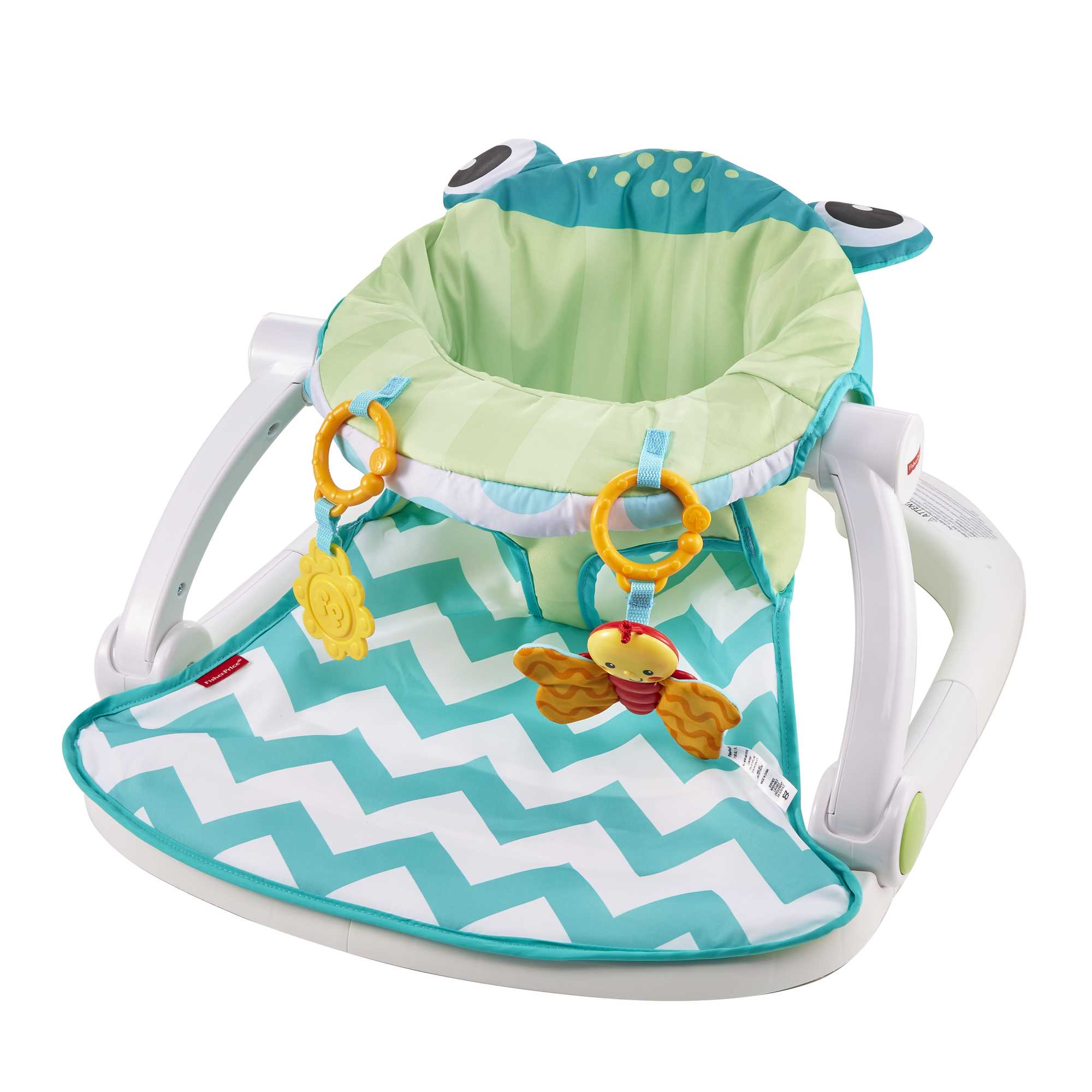 Fisher-Price Sit-Me-Up Floor Seat - Citrus Fashion