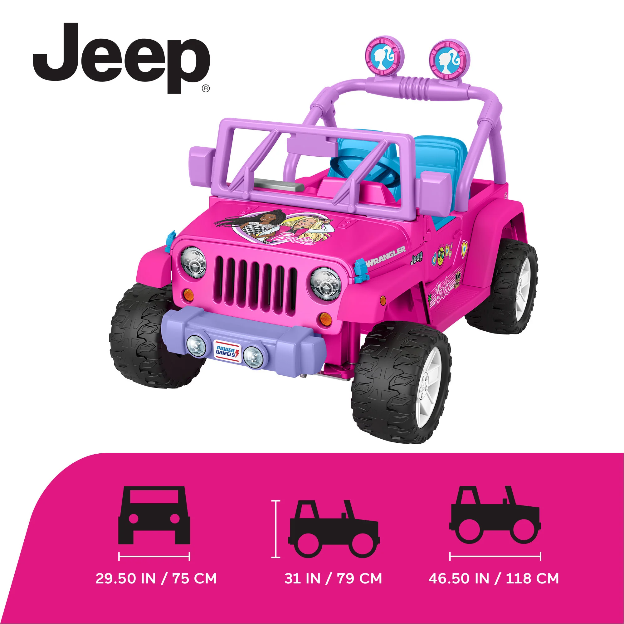 Power Wheels Barbie Jeep Wrangler