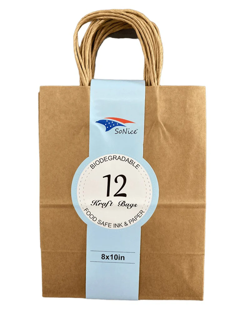 Craft Bag 8x10 12ct - Nature