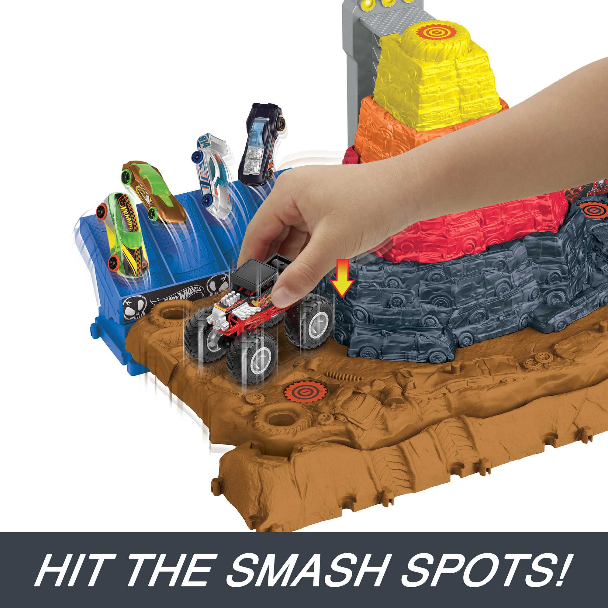 Hot Wheels? Monster Trucks Arena Smashers? Bone Shaker? Ultimate Crush Yard?