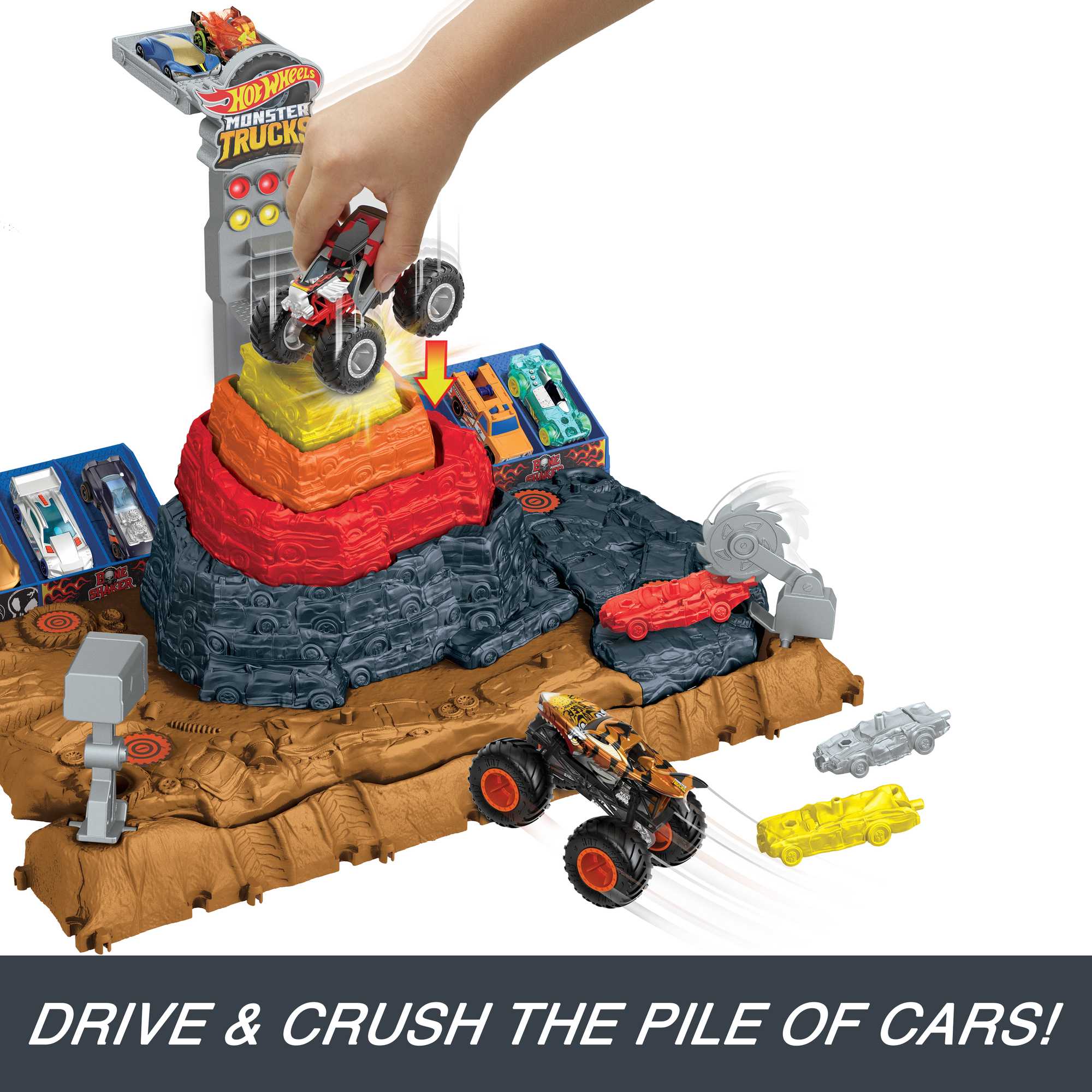 Hot Wheels? Monster Trucks Arena Smashers? Bone Shaker? Ultimate Crush Yard?