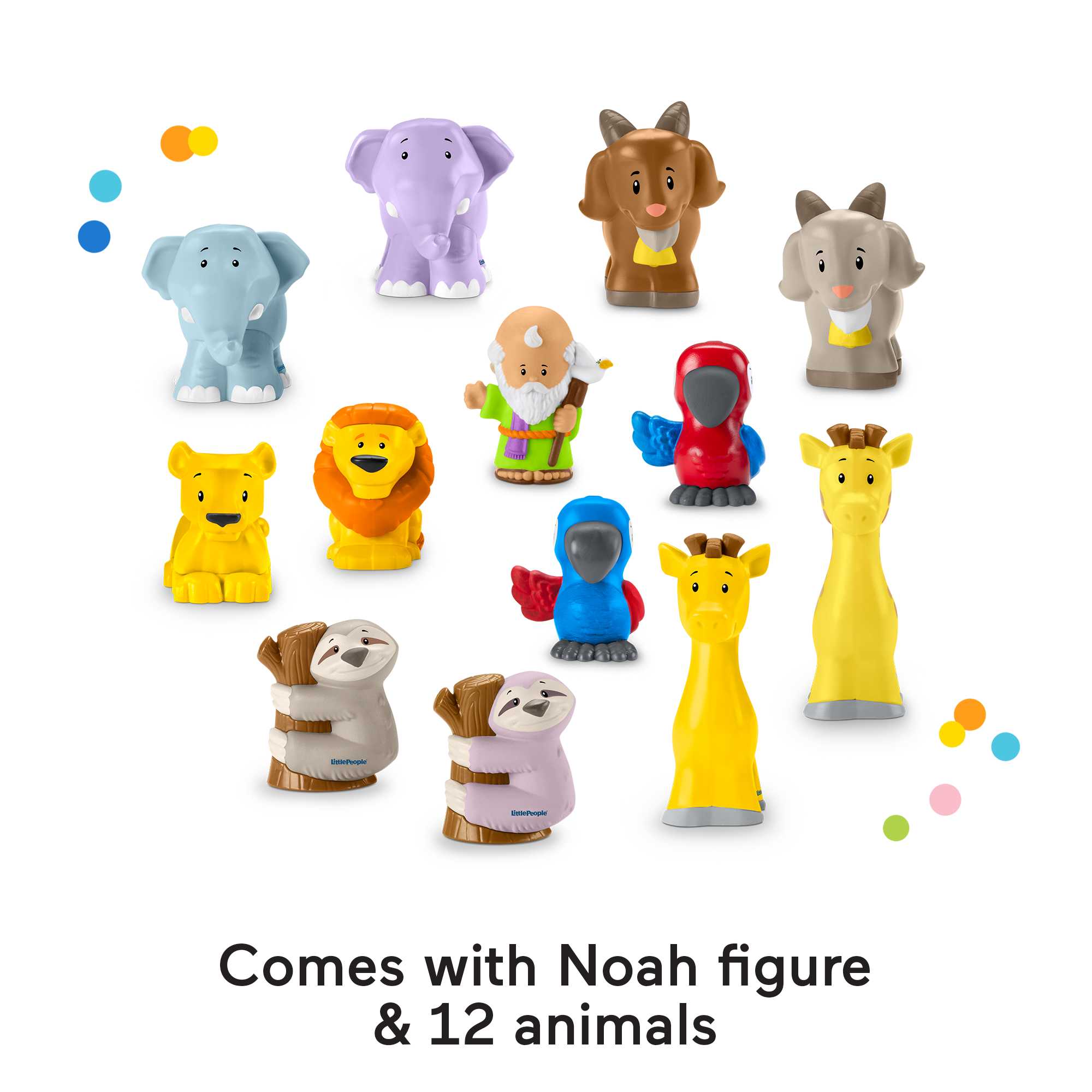 Fisher-Price Little People Noah��s Ark Playset With 13 Figures For Toddlers