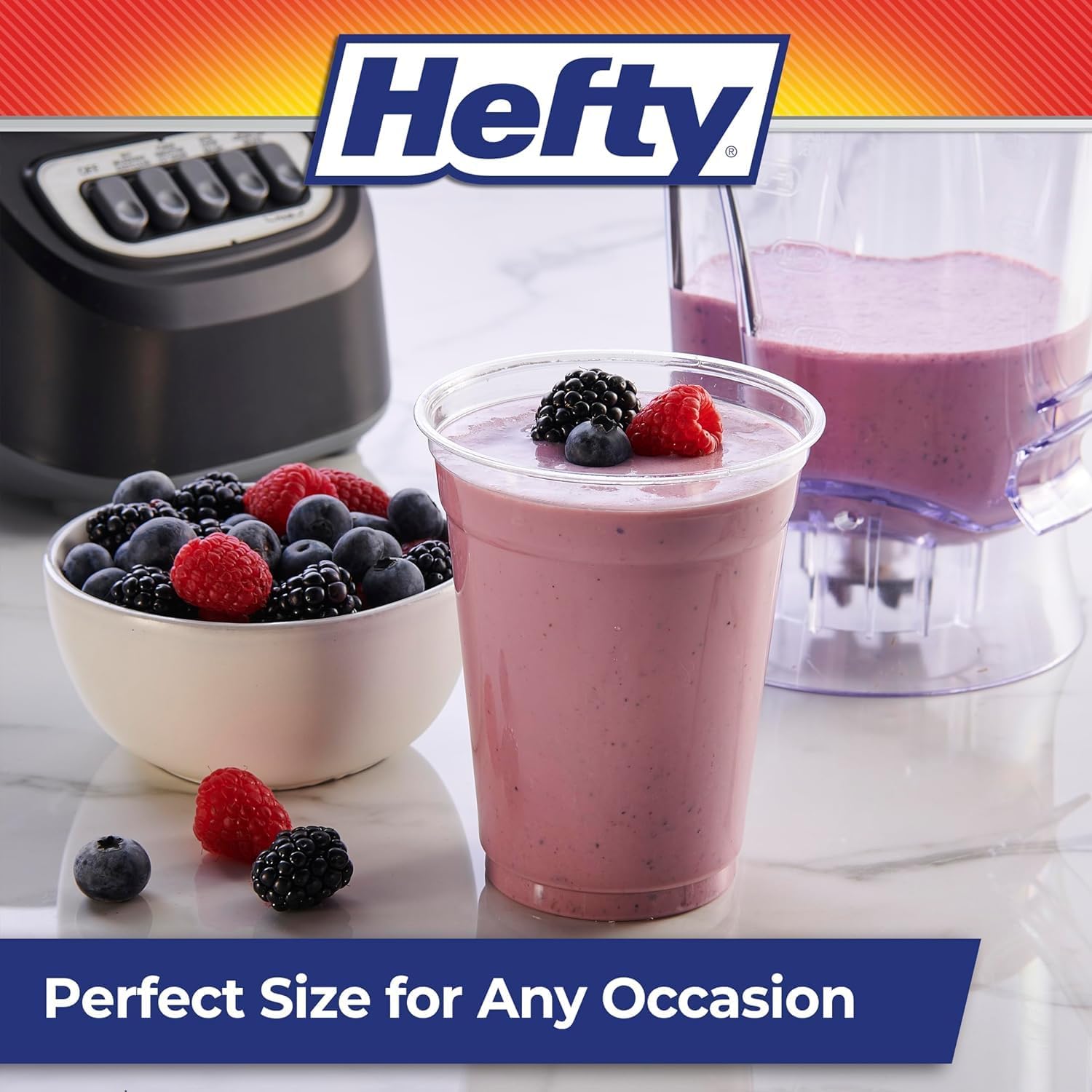 Hefty Slider Storage Bags, Quart Size, 78 Count