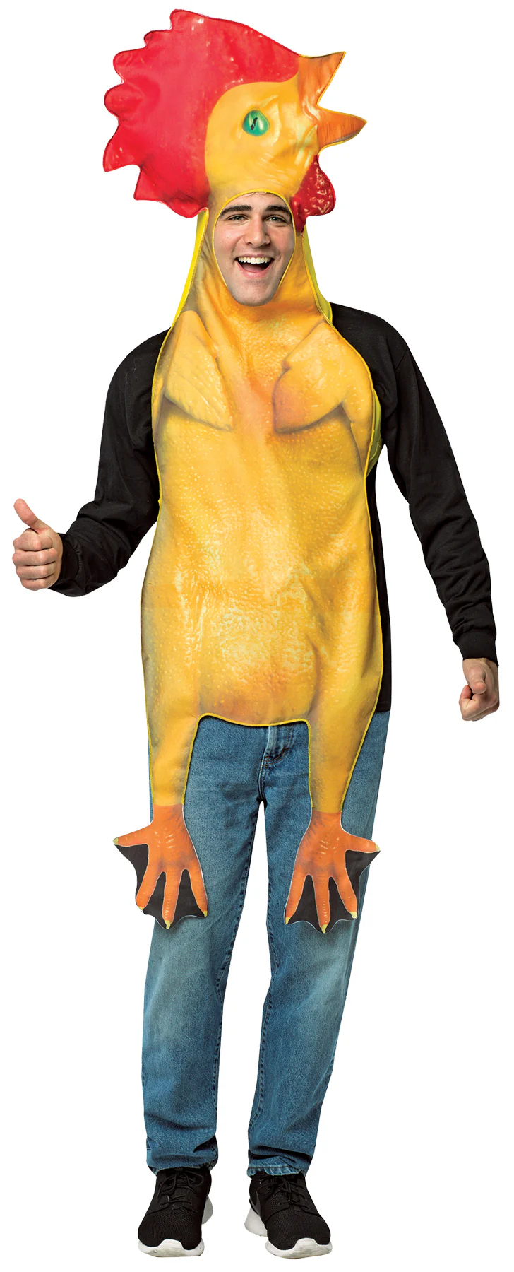 Comedic Rubber Chicken Tunic Costume