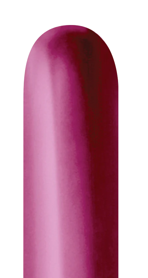 260 Sempertex Reflex Fuchsia Latex Balloon 50ct