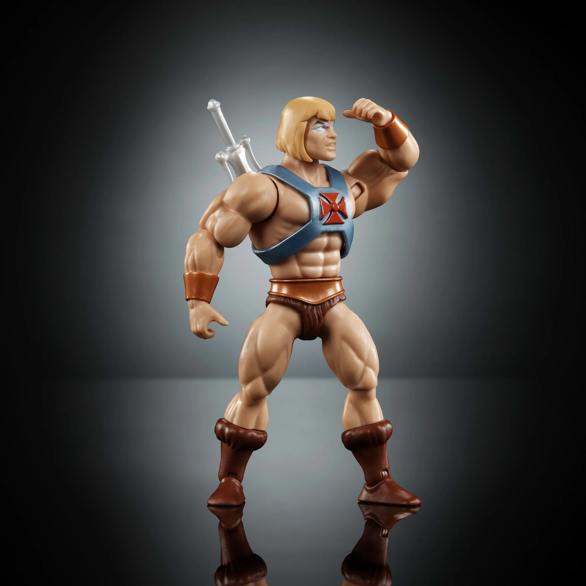 Masters Of The Universe Origins Cartoon Collection Faker 5.5-Inch Action Figure Toy, 1980 Tv He-Man