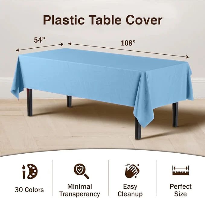 Light Blue Table Cover