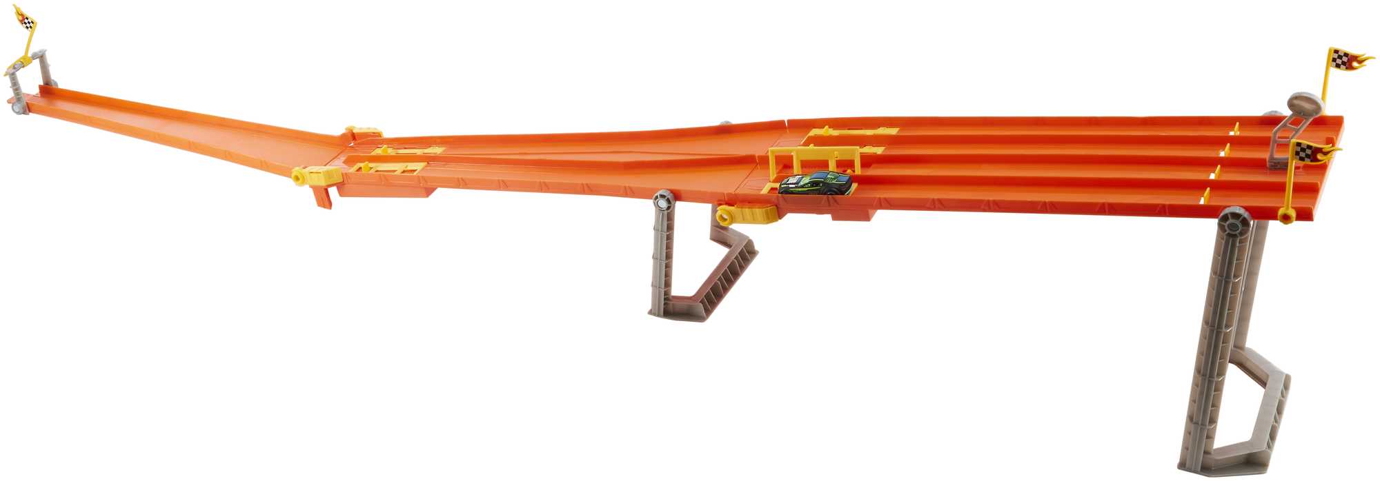 Hot Wheels 4-Lane Elimination Race Track Set, For Kids 4 Years Old & Up