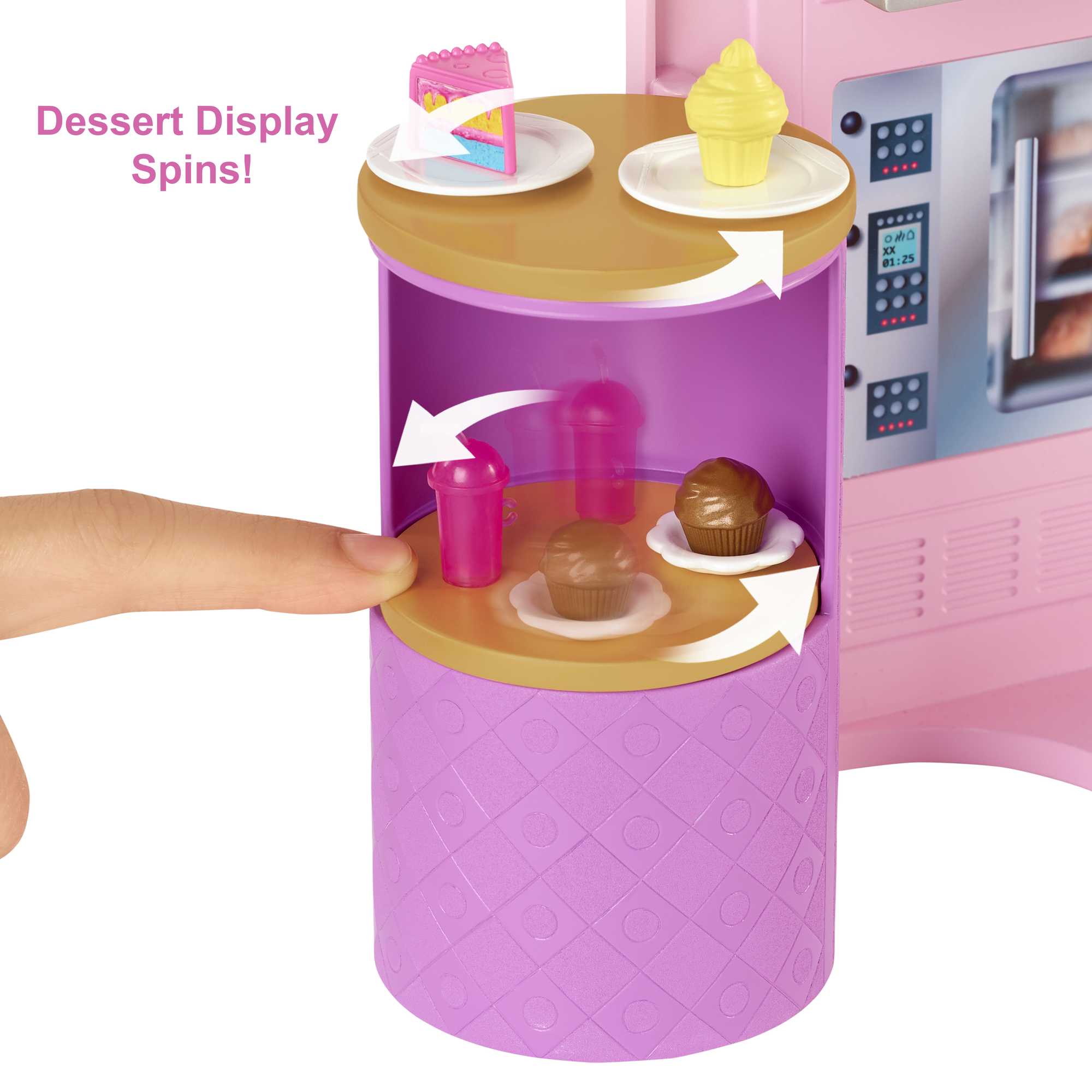 Barbie Cook ��n Grill Restaurant Playset With More Than 30 Pieces