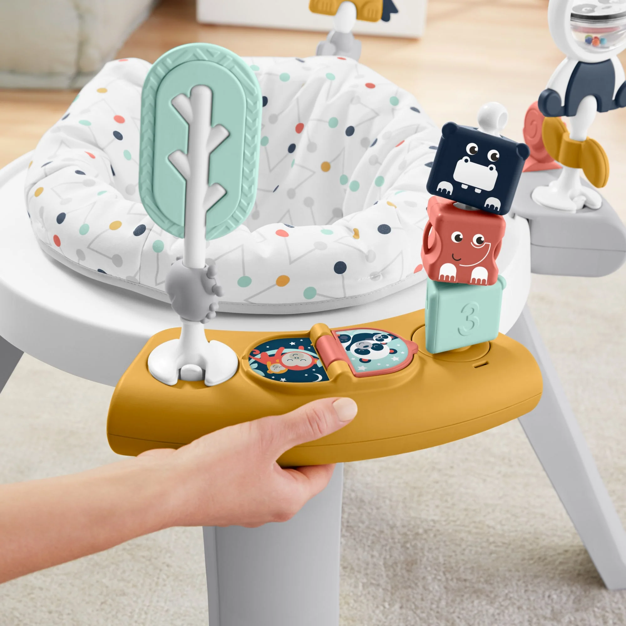 Fisher-Price 3-In-1 Spin & Sort Activity Center Baby Toy & Toddler Play Table
