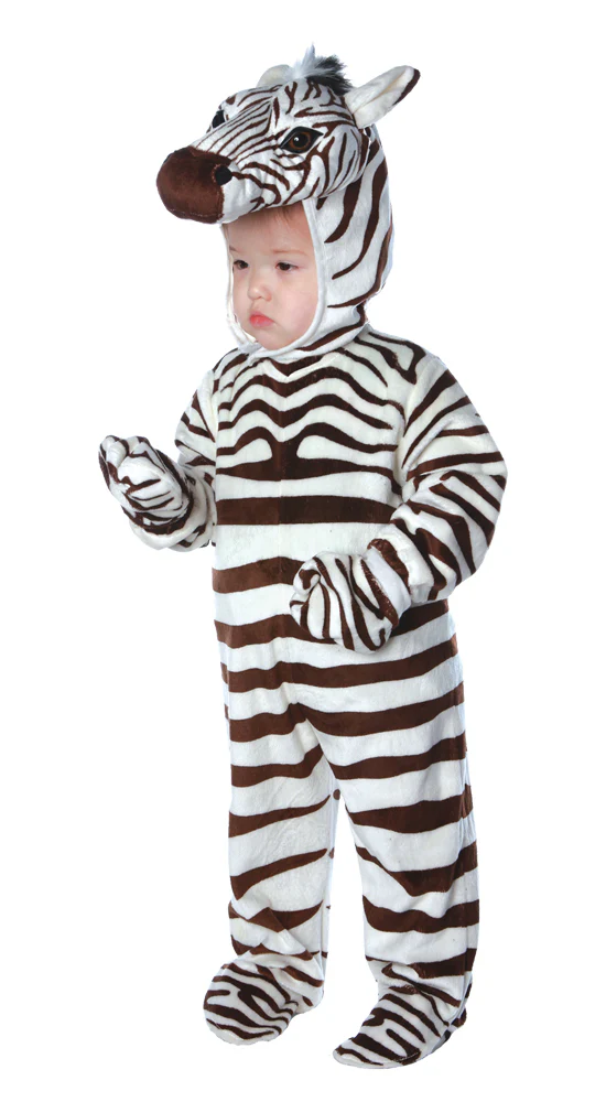 Cuddly Zebra Baby Costume