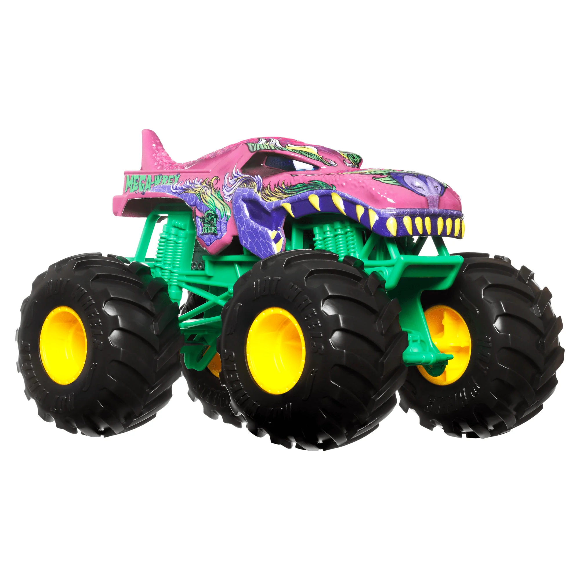 Hot Wheels Monster Trucks Ve��culo de Brinquedo Tiger Shark Redecora??o Escala 1:24