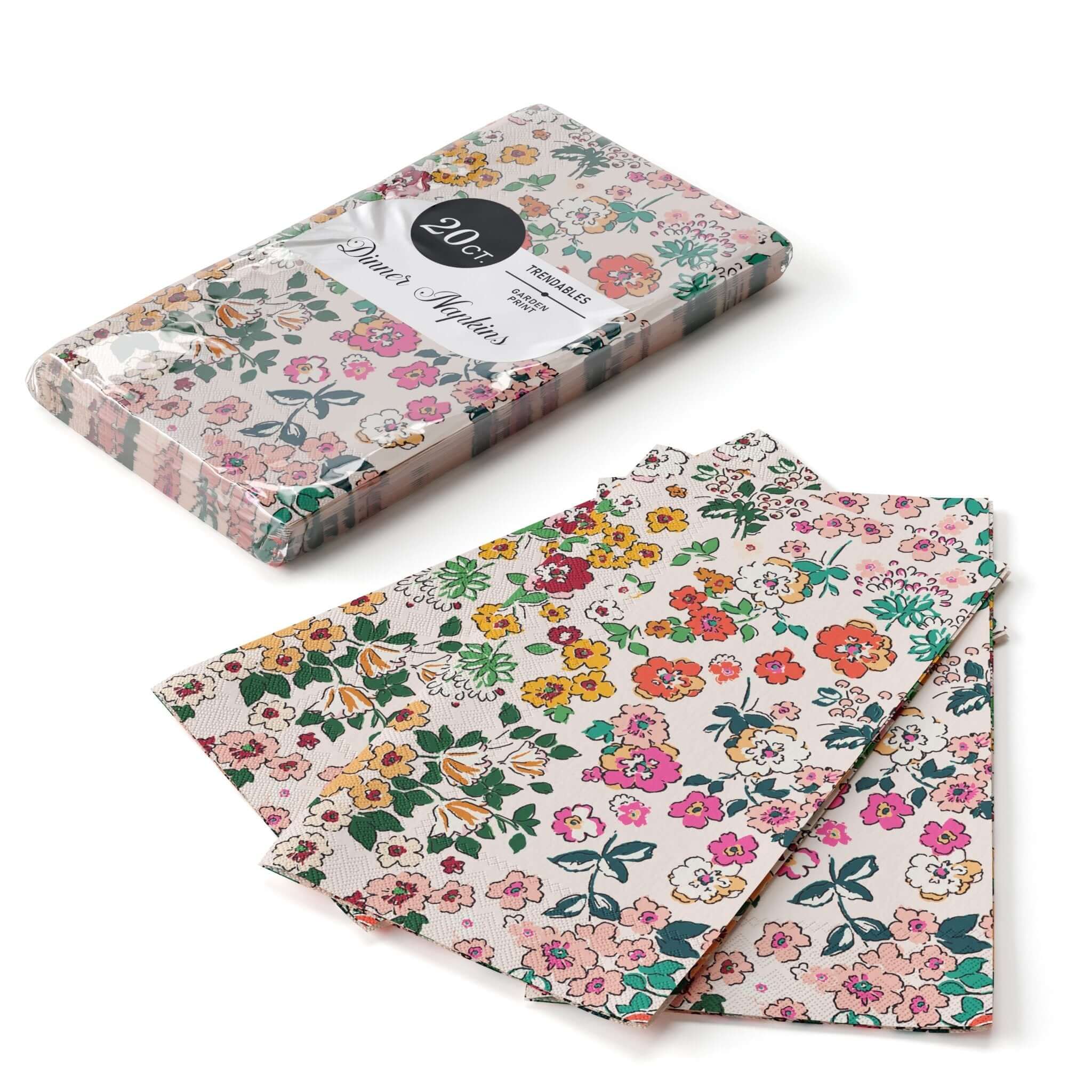 Garden Print Dinner Napkin | 20 Count