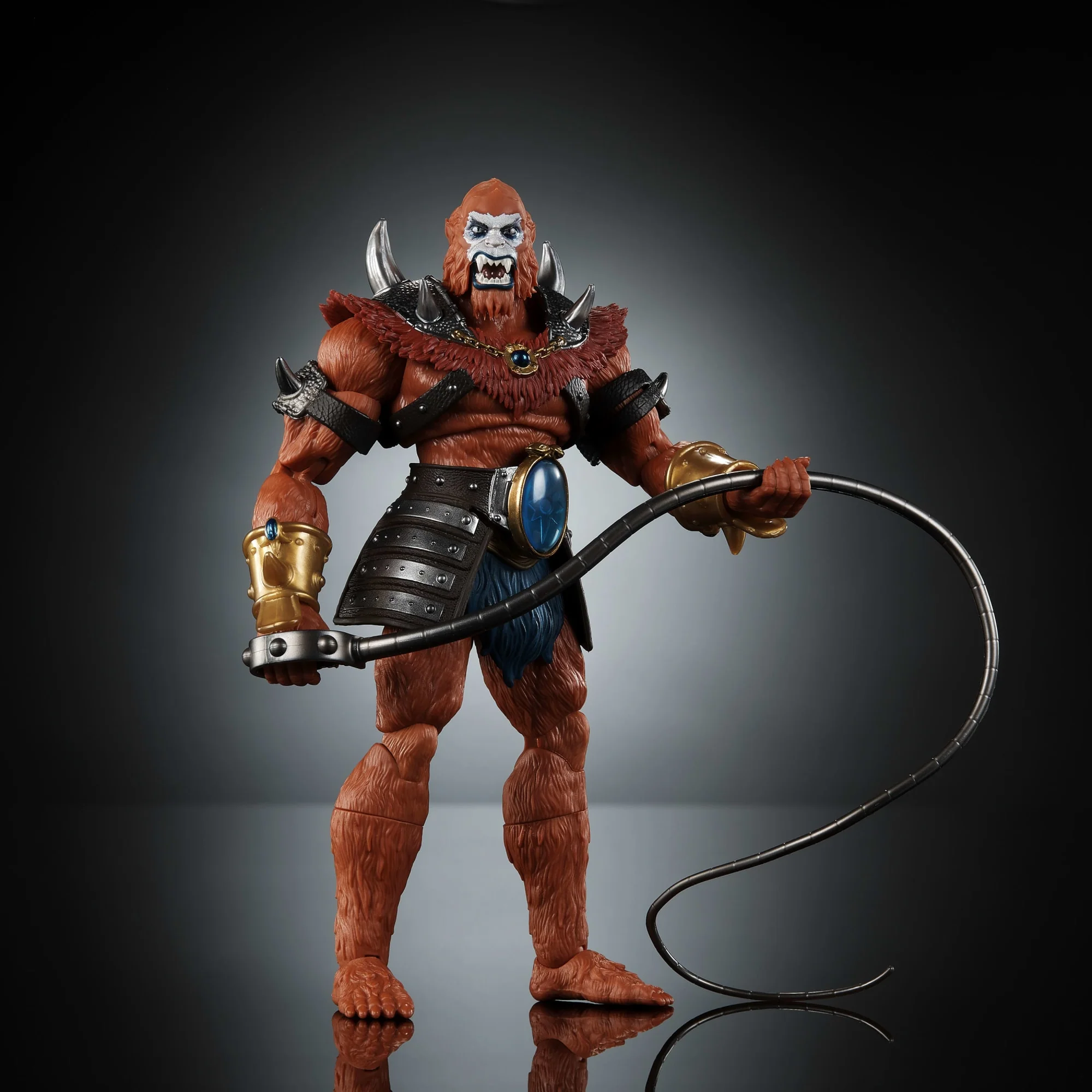 Masters Of The Universe Masterverse New Eternia Beast Man Action Figure, MOTU Toy, 30 Articulations