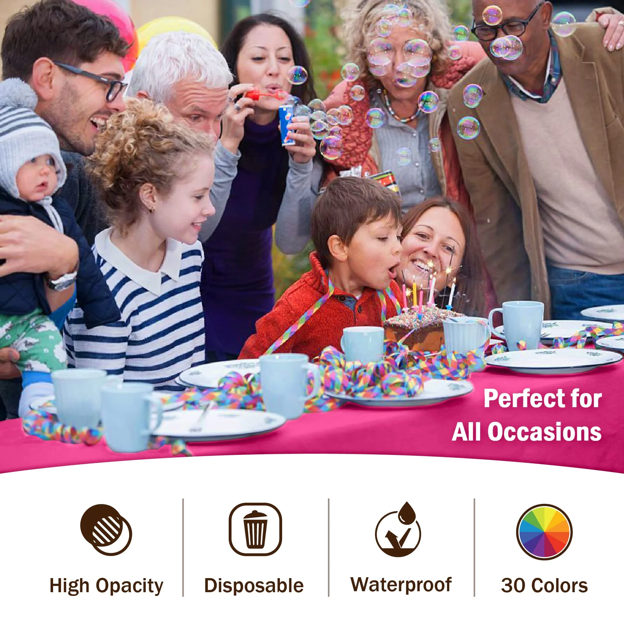 Hot Pink Table Cover