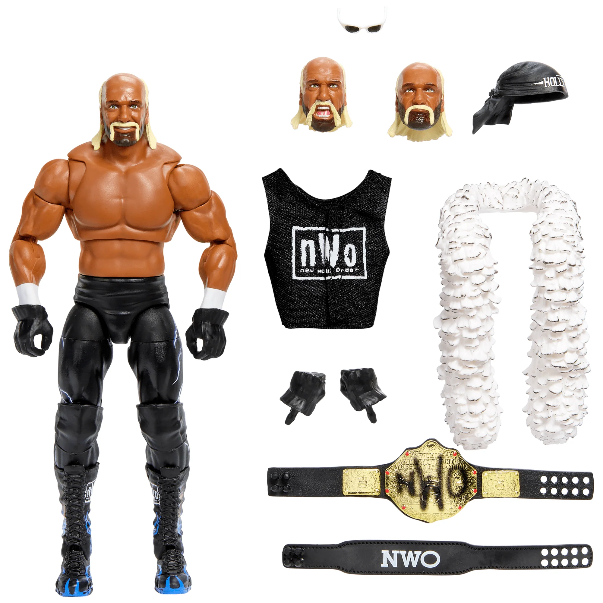 WWE Ultimate Edition ��Hollywood�� Hulk Hogan Action Figure & Accessories Set, 6-inch Collectible