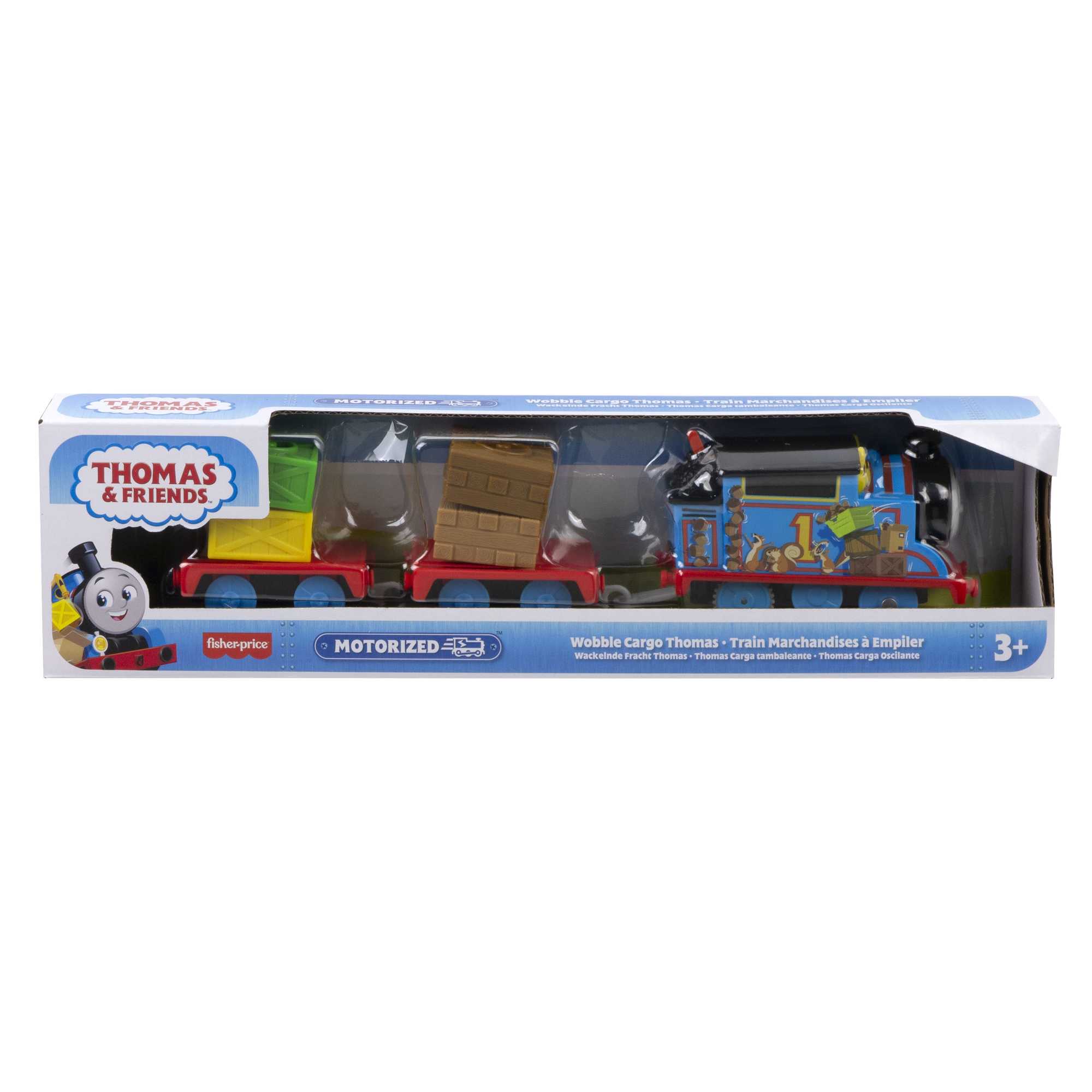 Thomas & Friends Wobble Cargo Thomas Motorized Toy Train For Preschool Kids