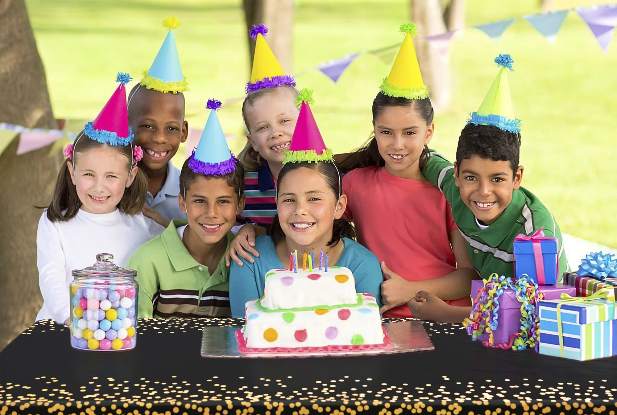 Celebrate Printed Table Cover 54