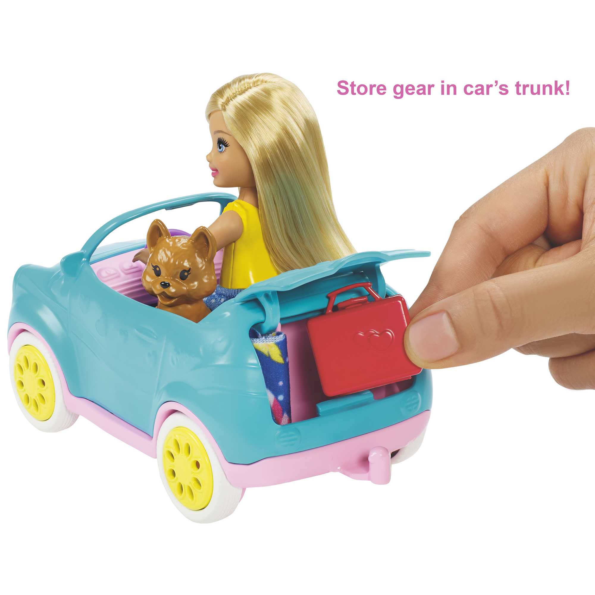 Barbie Toys, Camper Playset With Chelsea Doll, Toy Car And Accessories