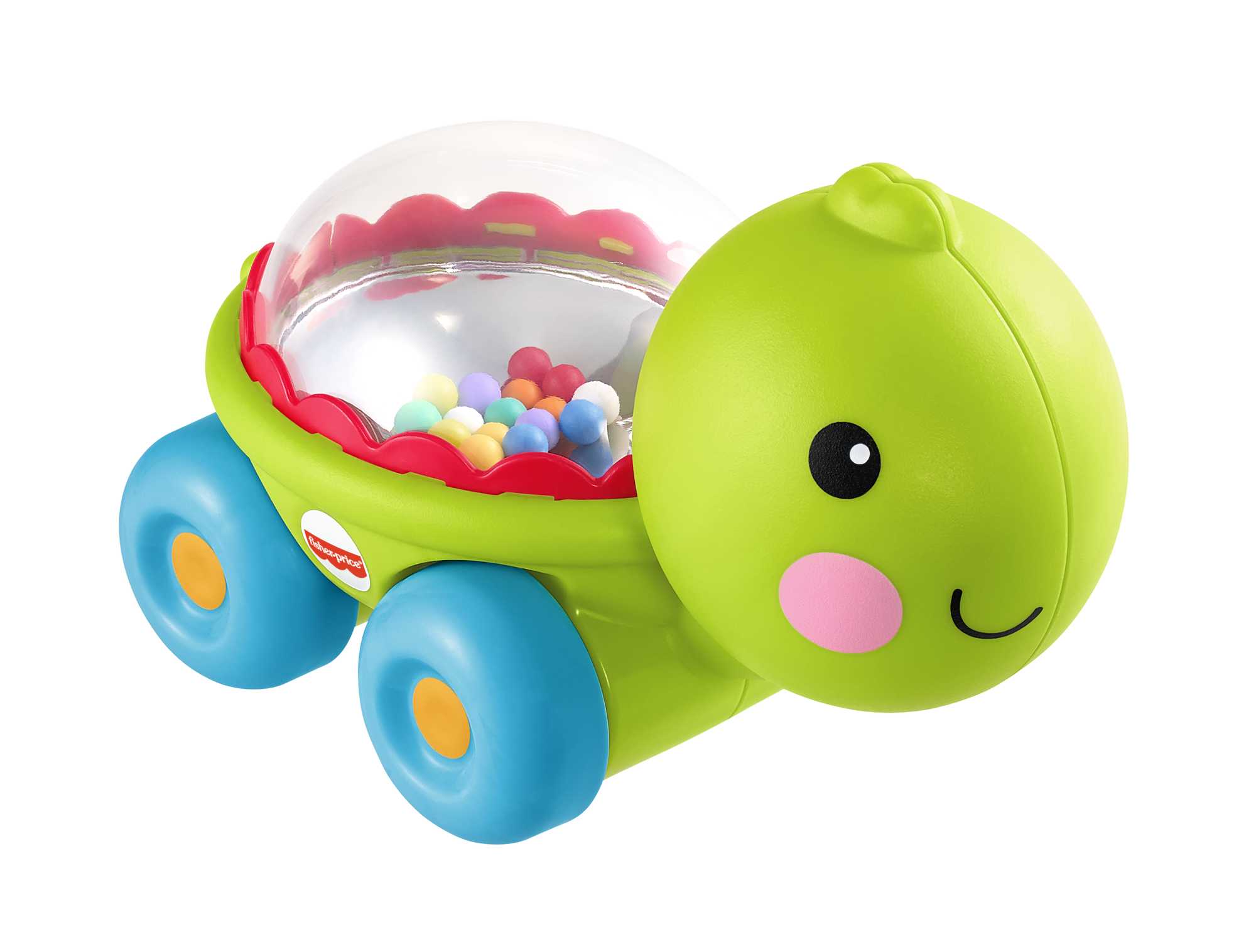 Fisher-Price Poppity Pop Turtle Push-Along Vehicle
