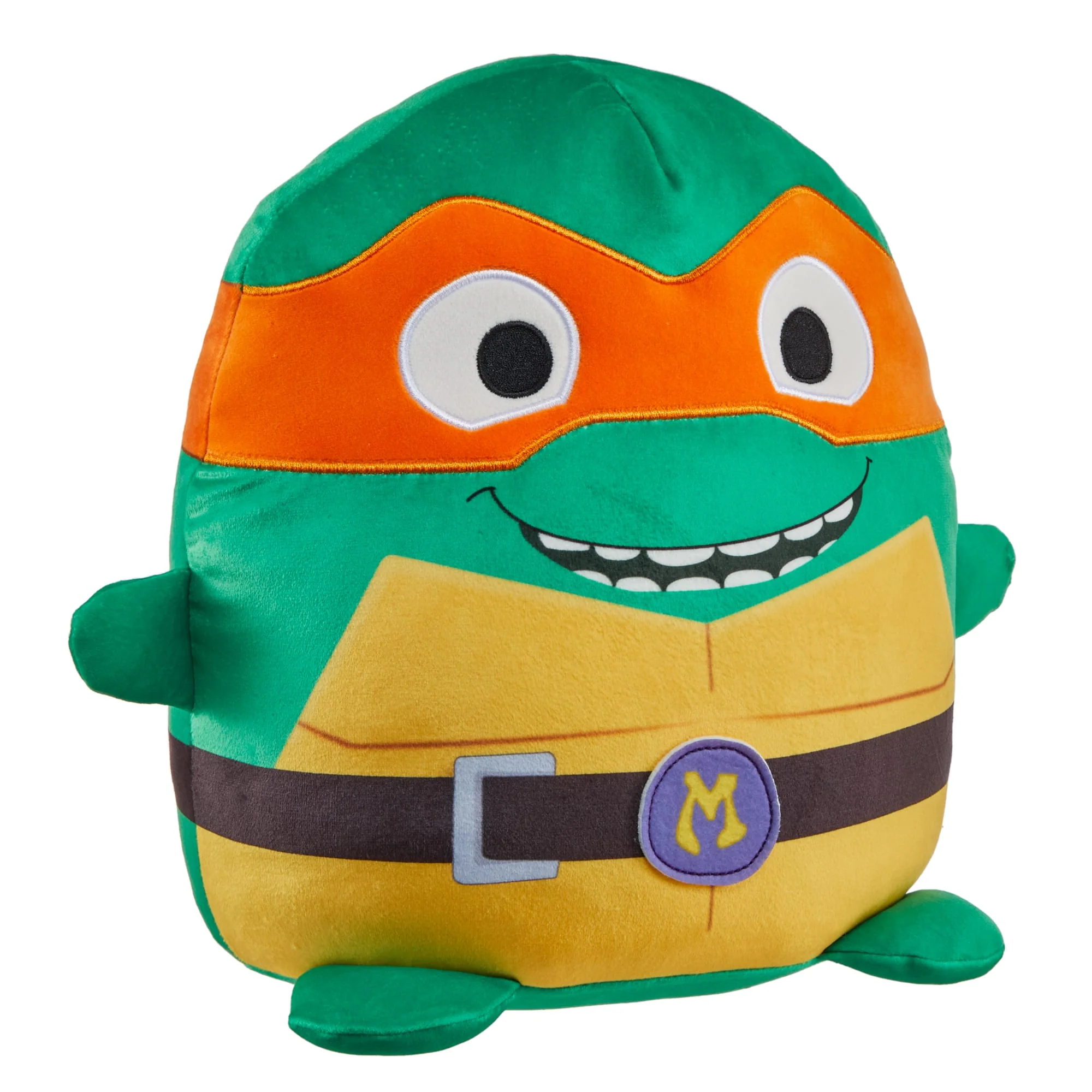 Teenage Mutant Ninja Turtles: Mutant Mayhem Plush Toys Cuutopia, 10 Inch TMNT Rounded Pillows, Key Movie Characters