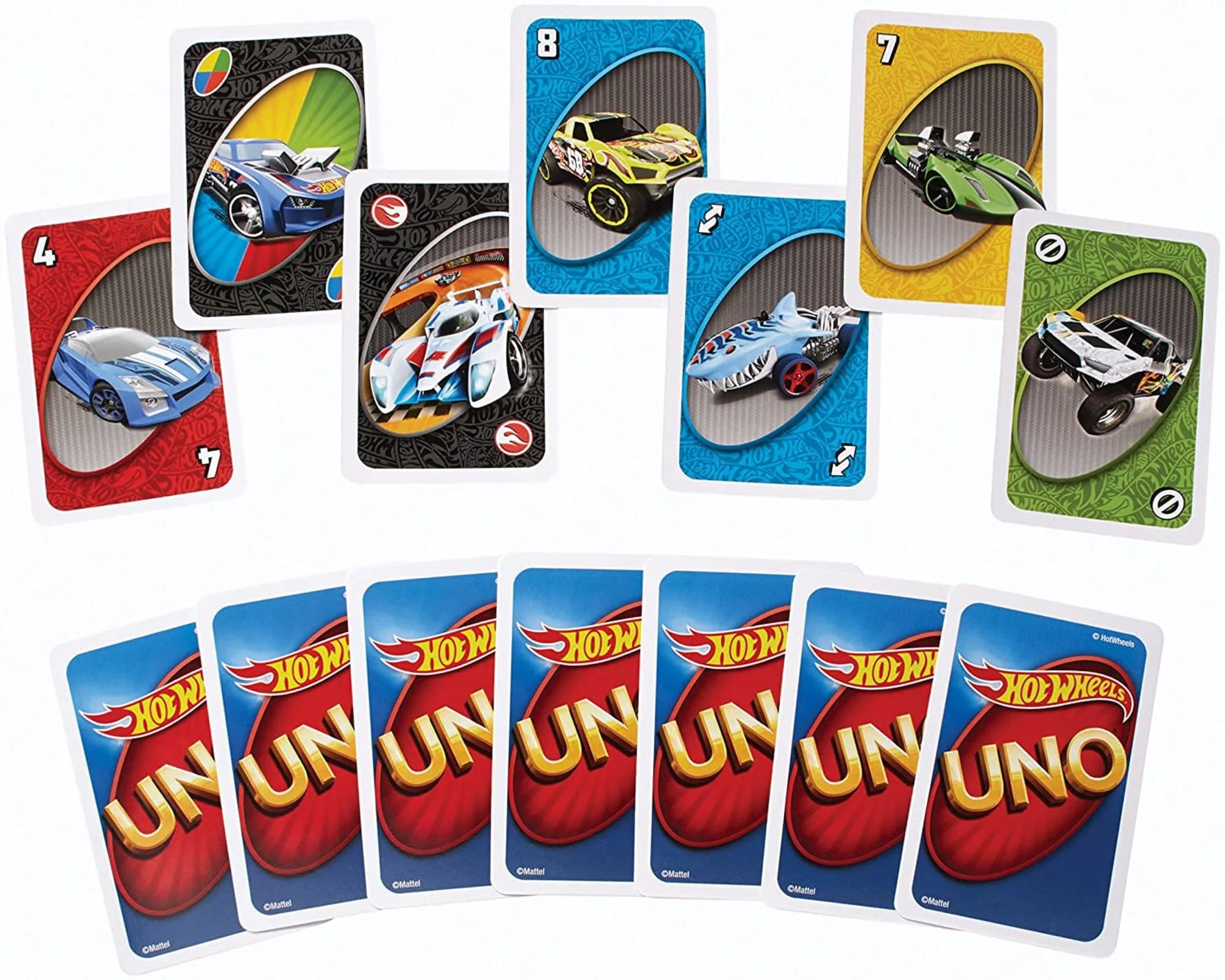 UNO Hot Wheels Card Game
