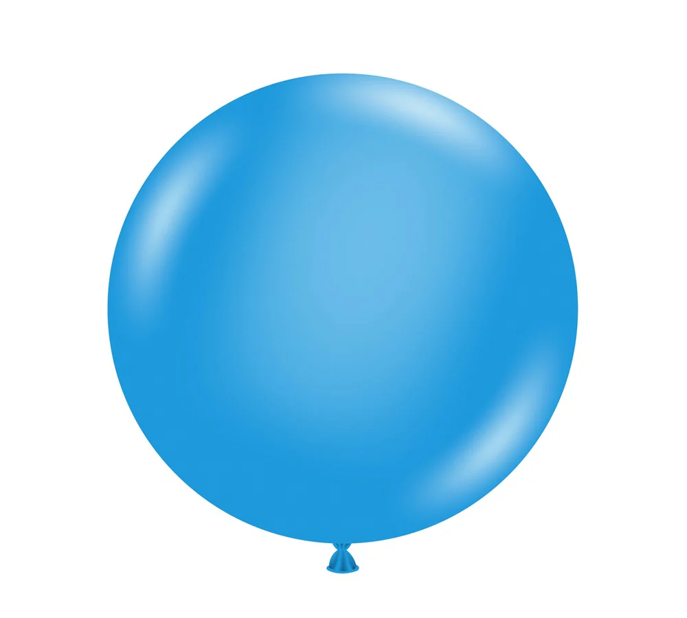 Tuftex Blue 24 inch Latex Balloons 25ct
