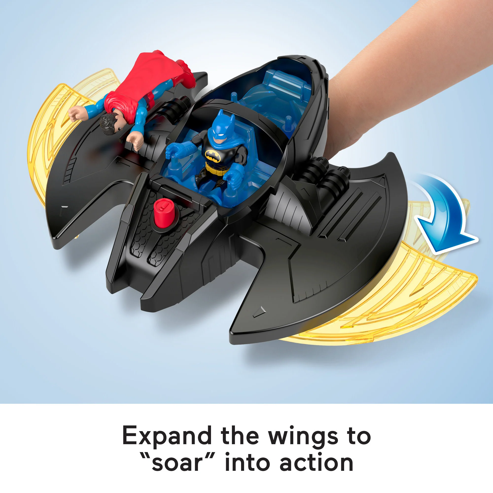 Imaginext DC Super Friends Ultimate Headquarters Playset With Batman Figure, 10 Piece Preschool Toy