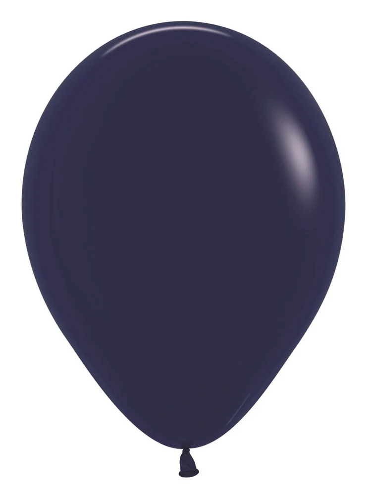 11 inch Sempertex Fashion Navy Blue Latex Balloons 100ct