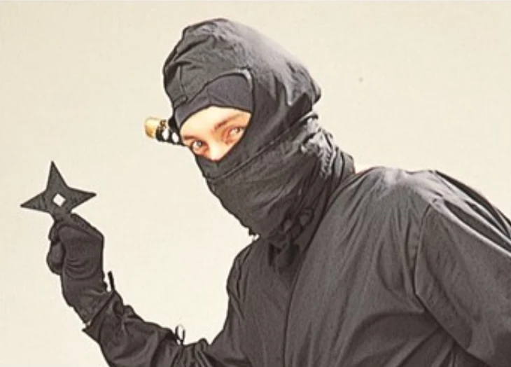 Hood & Scarf Ninja Kit