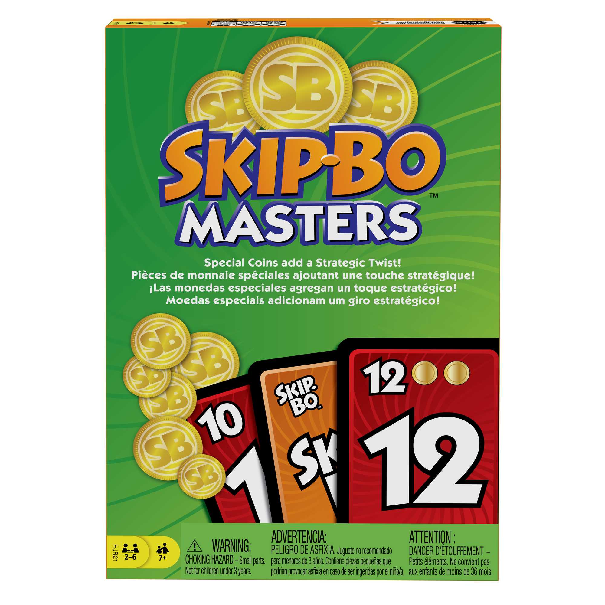 Skip-Bo Masters Card Game