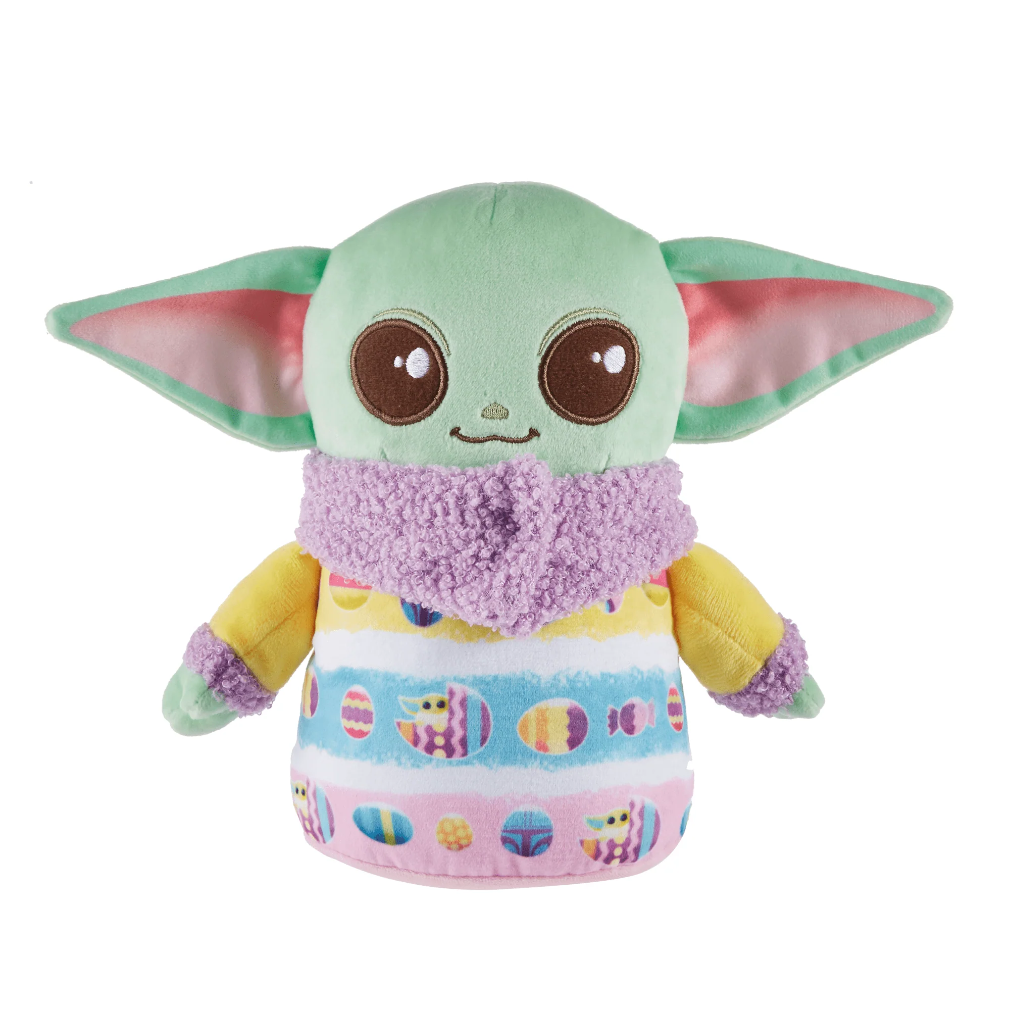 Star Wars The Mandalorian Seasonal Grogu Plush, 8-Inch Soft Toy in Easter Holiday Sweater