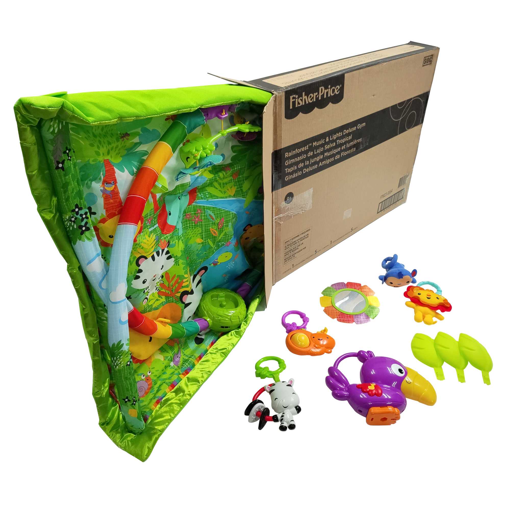 Fisher-Price Rainforest Music & Lights Deluxe Gym