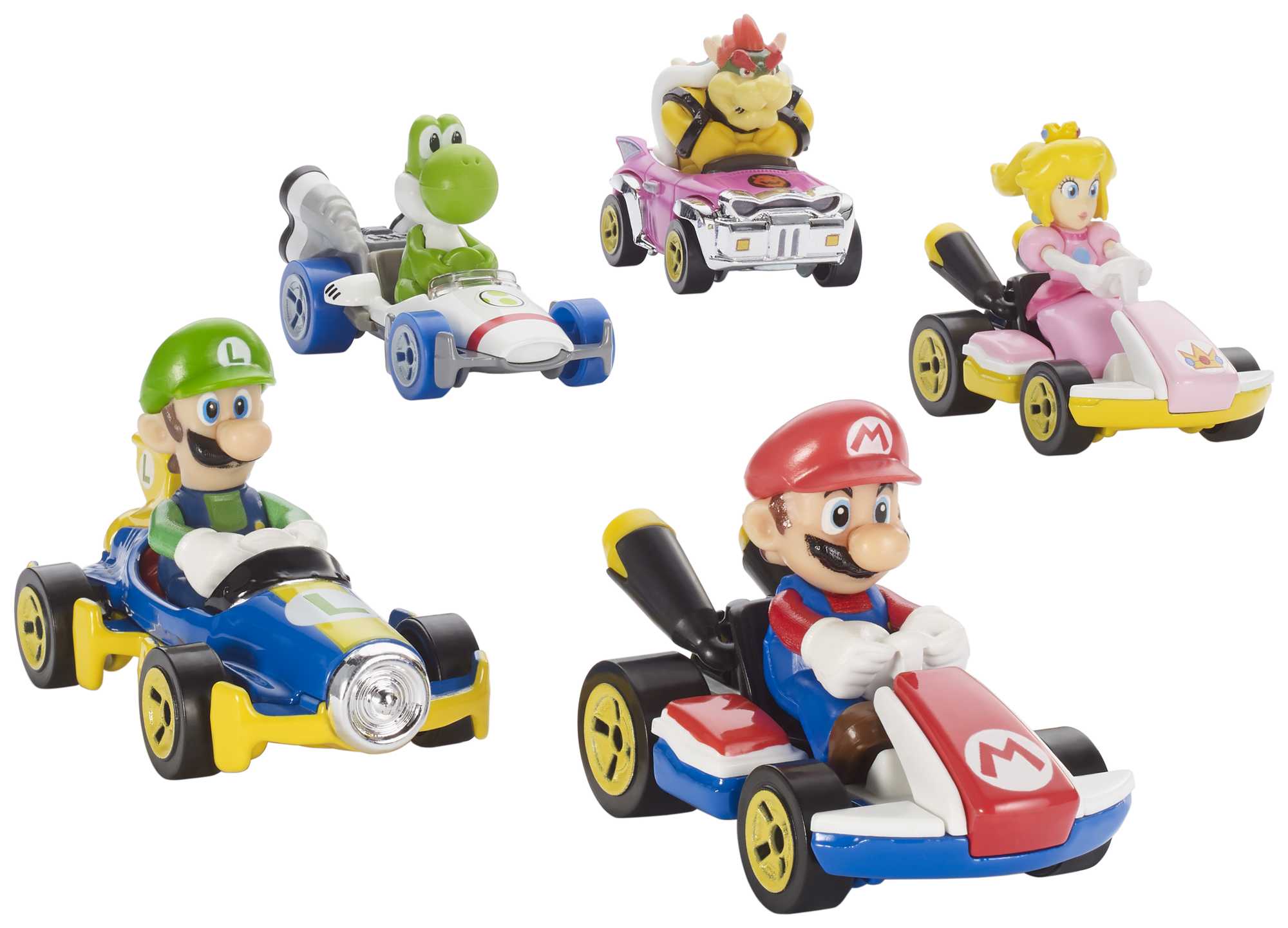 Hot Wheels Mario Kart Mario, Standard Kart Vehicle