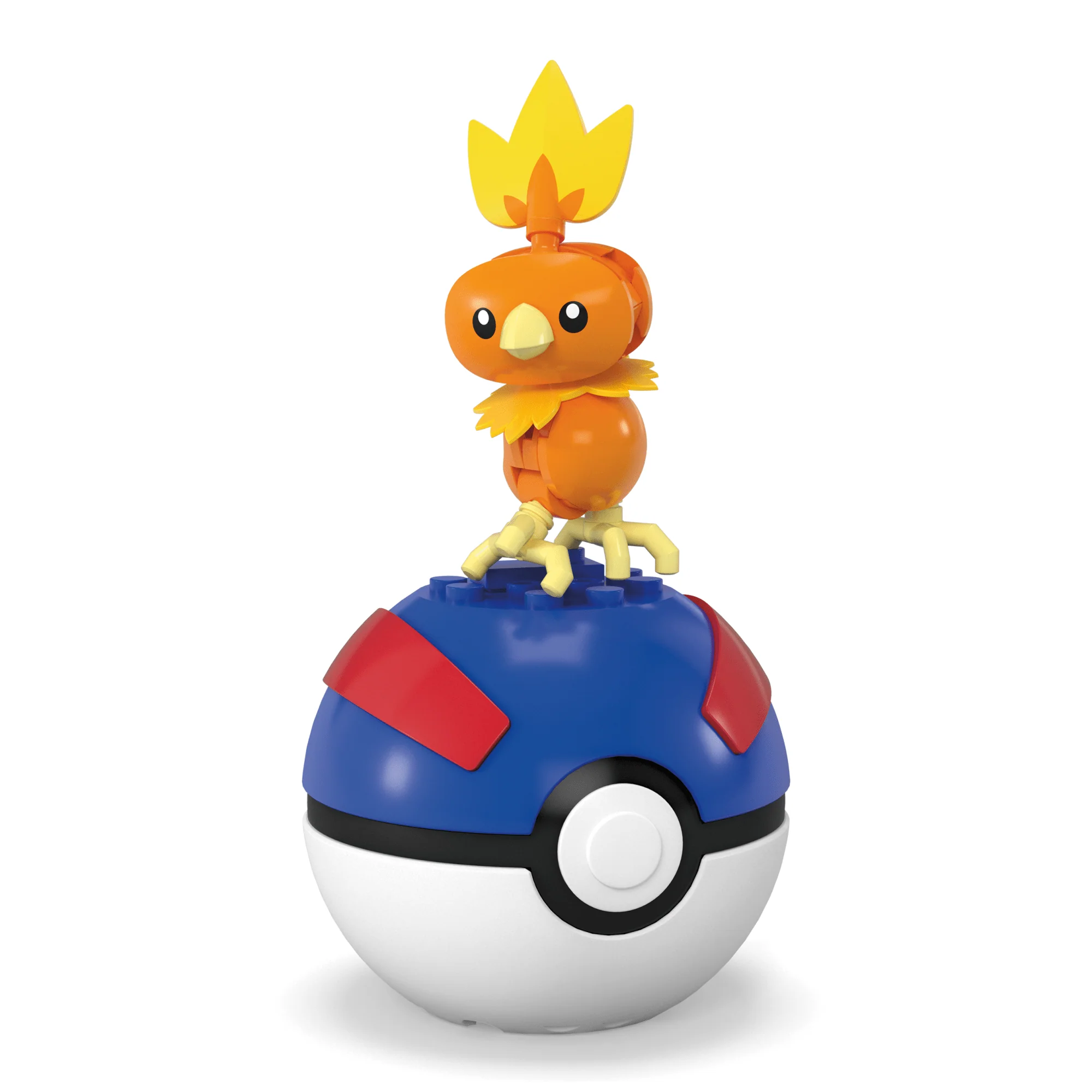 MEGA Pok��mon Torchic Building Toy Kit, Poseable Action Figure (20 Pieces) For Kids