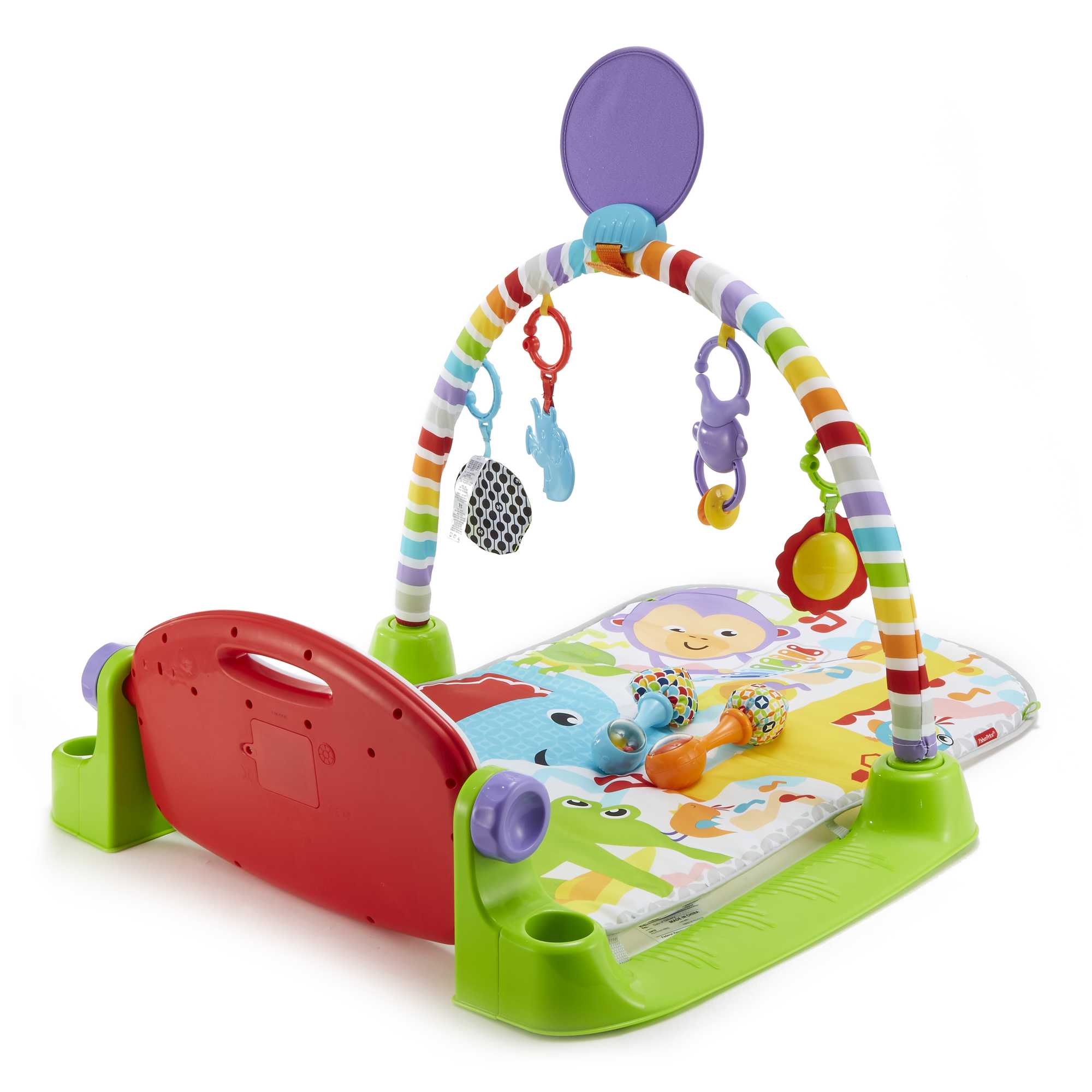 Fisher-Price Deluxe Kick & Play Piano Gym & Maracas