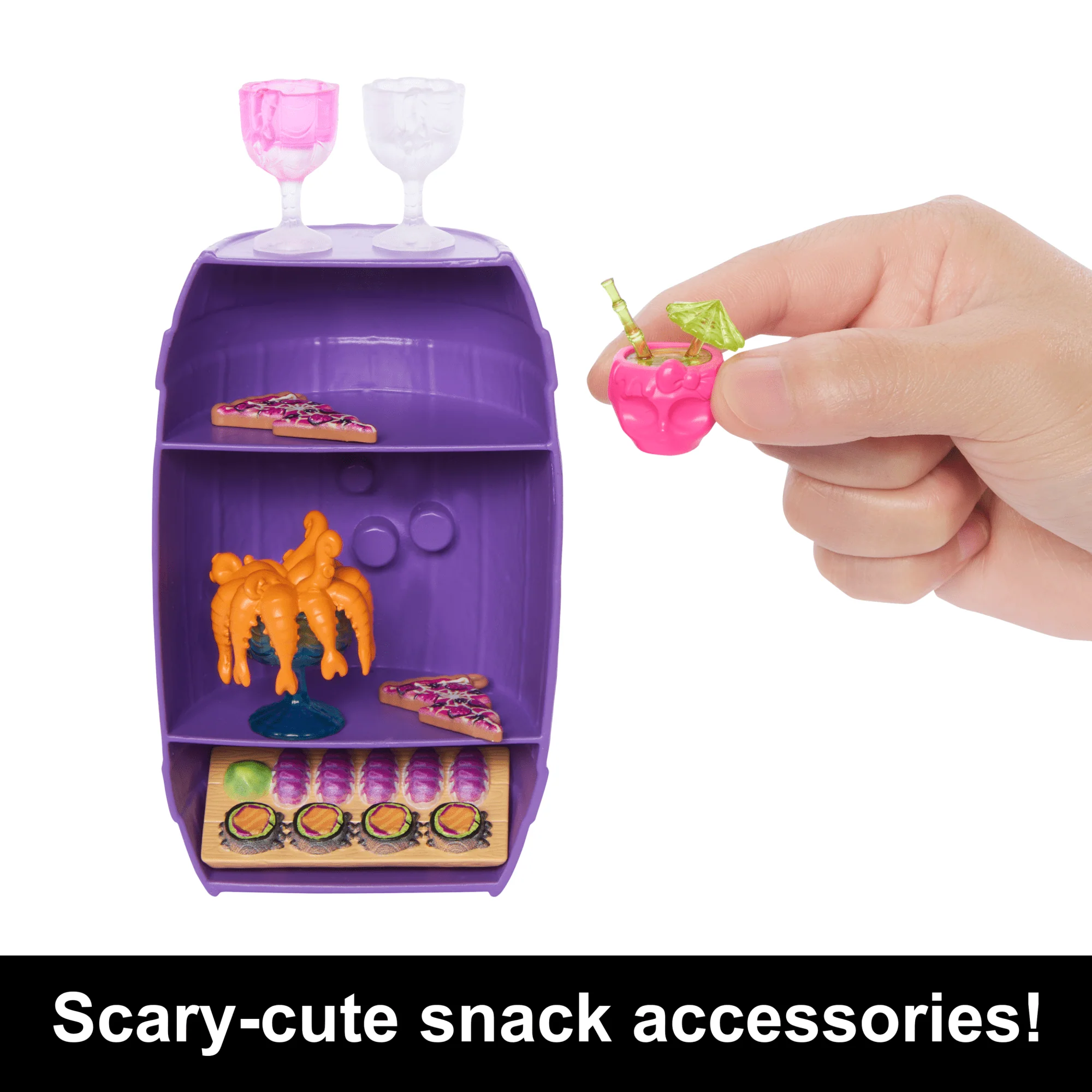 Monster High Lagoona Blue Fashion Doll And Playset, Scare-Adise Island Snack Shack With Food Accessories
