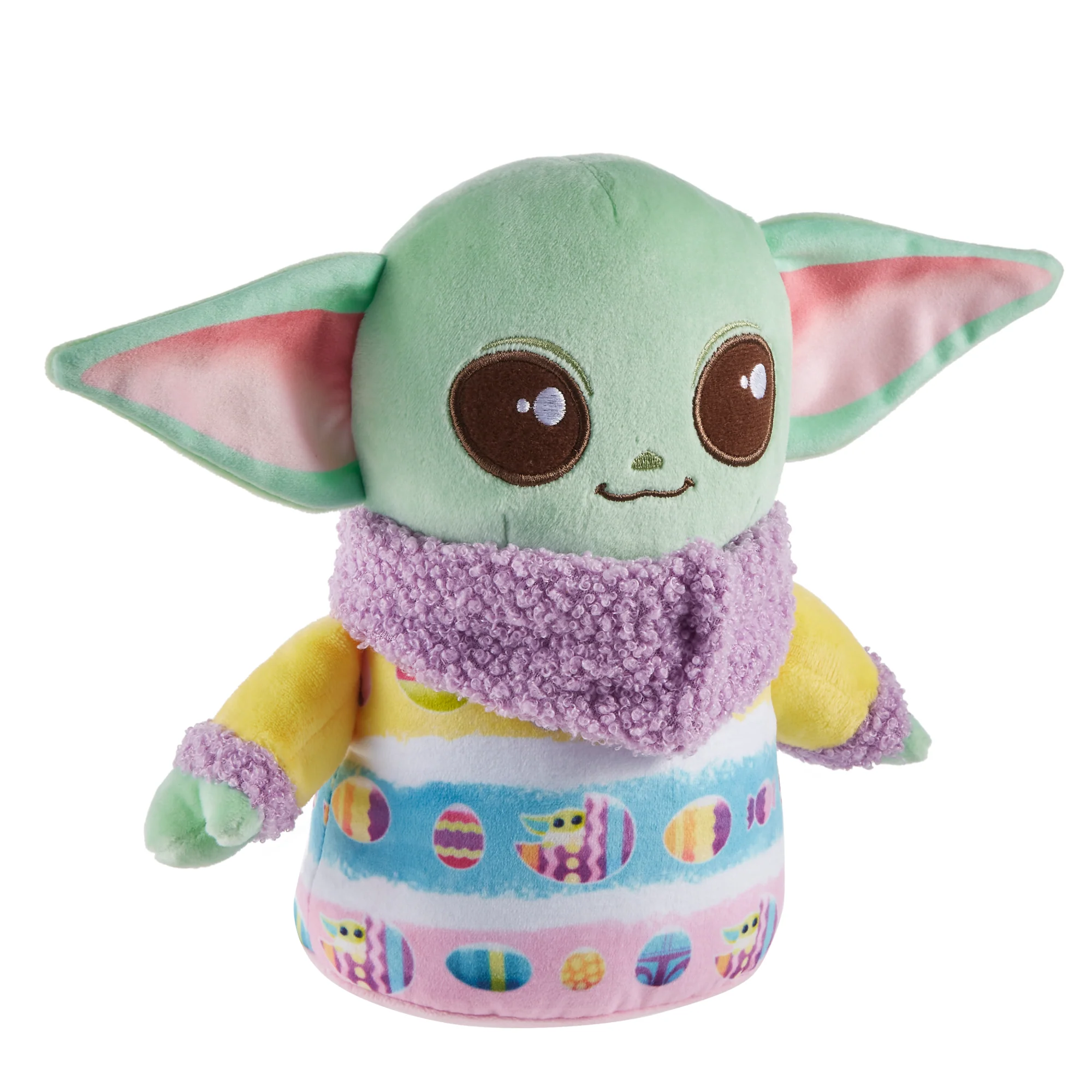 Star Wars The Mandalorian Seasonal Grogu Plush, 8-Inch Soft Toy in Easter Holiday Sweater